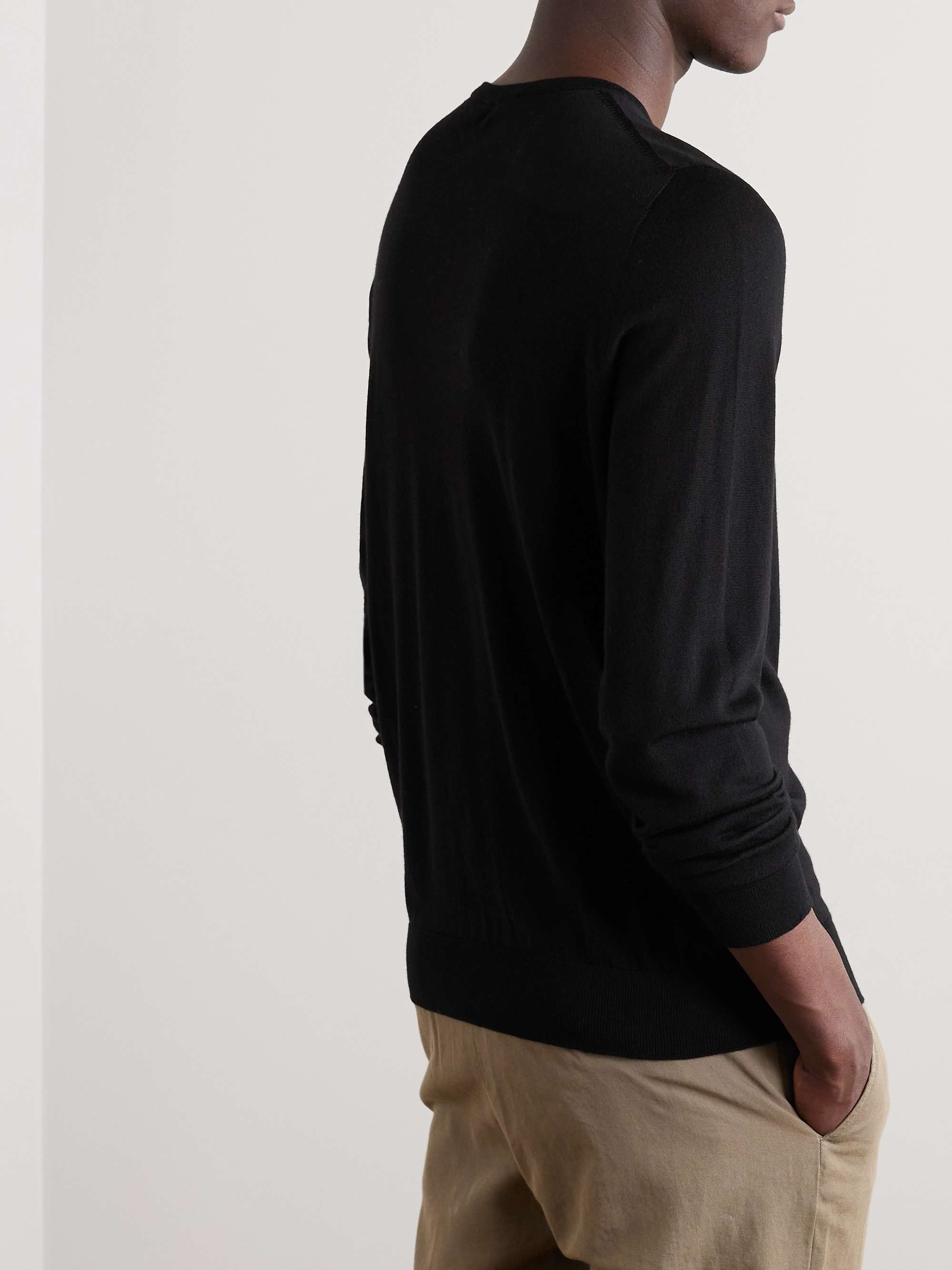JOHNSTONS OF ELGIN Merino Wool Sweater