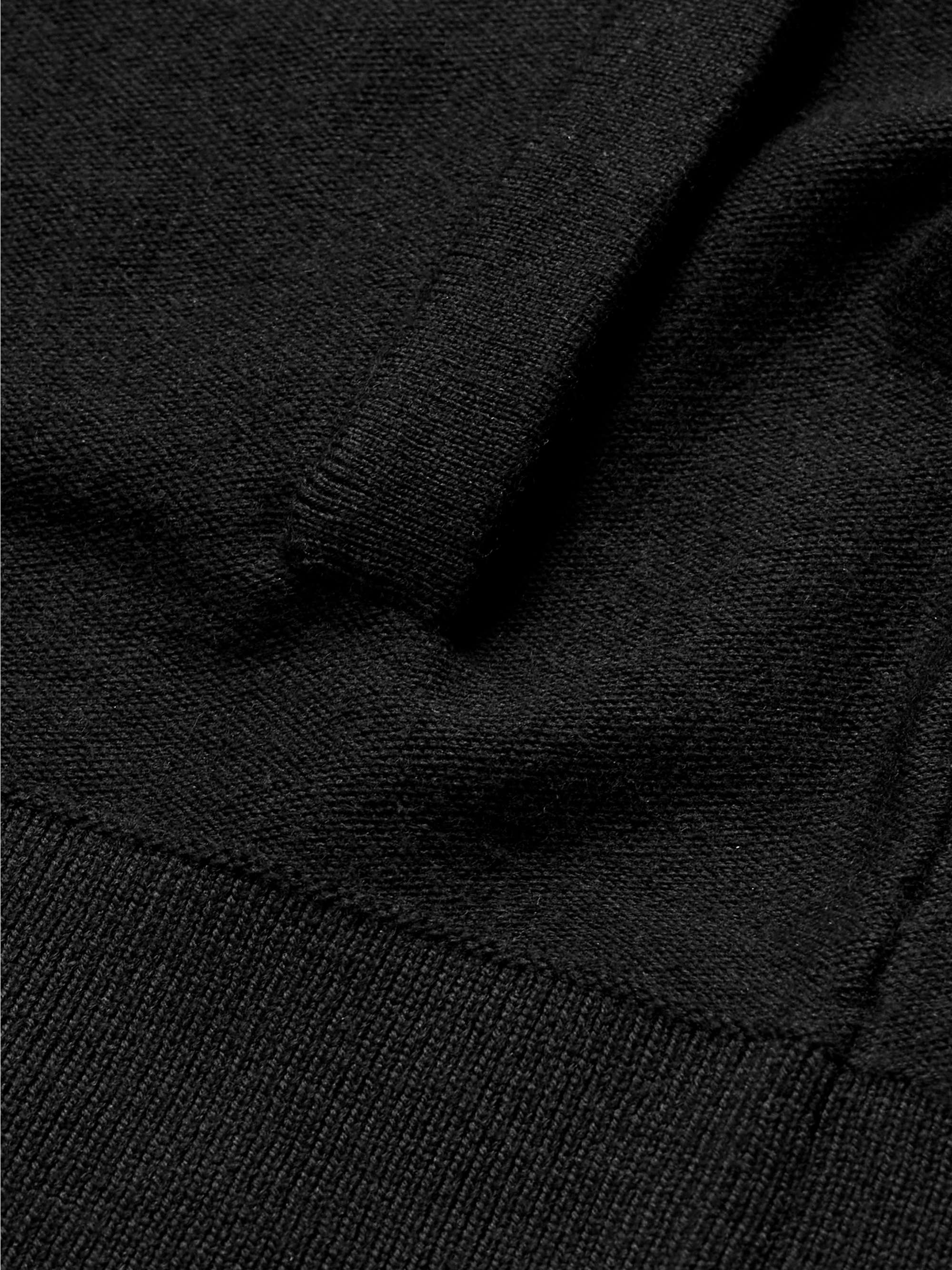 JOHNSTONS OF ELGIN Wool Zip-Up Sweater