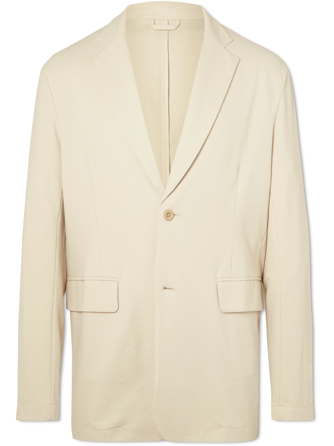 Acne Studios Single-breasted Lightweight Blazer In Neutrals