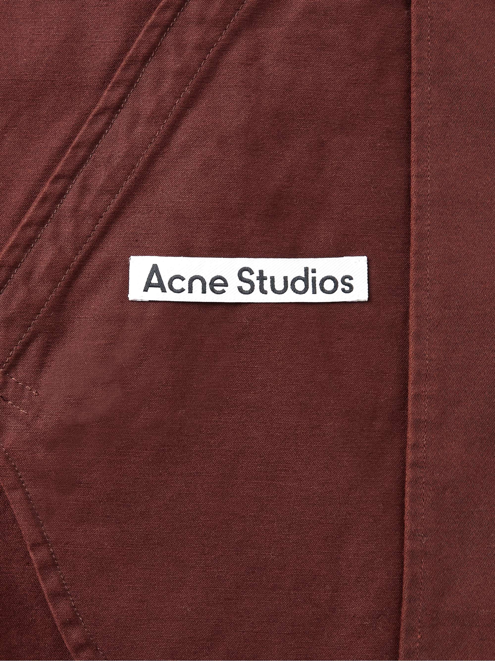 ACNE STUDIOS Unstructured Cotton Blazer