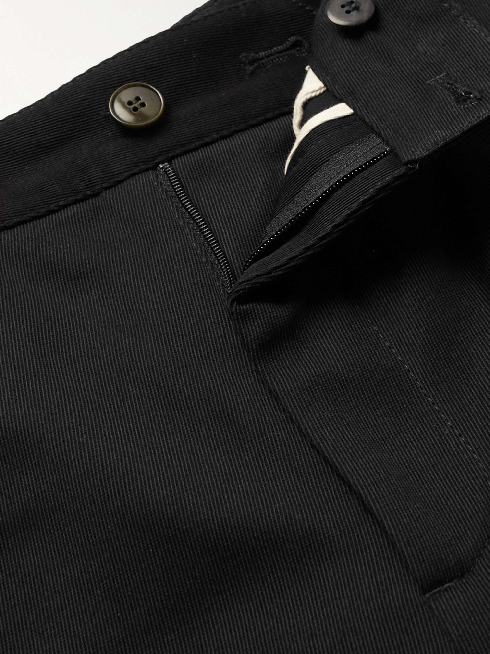 ACNE STUDIOS Straight-Leg Cotton-Twill Trousers