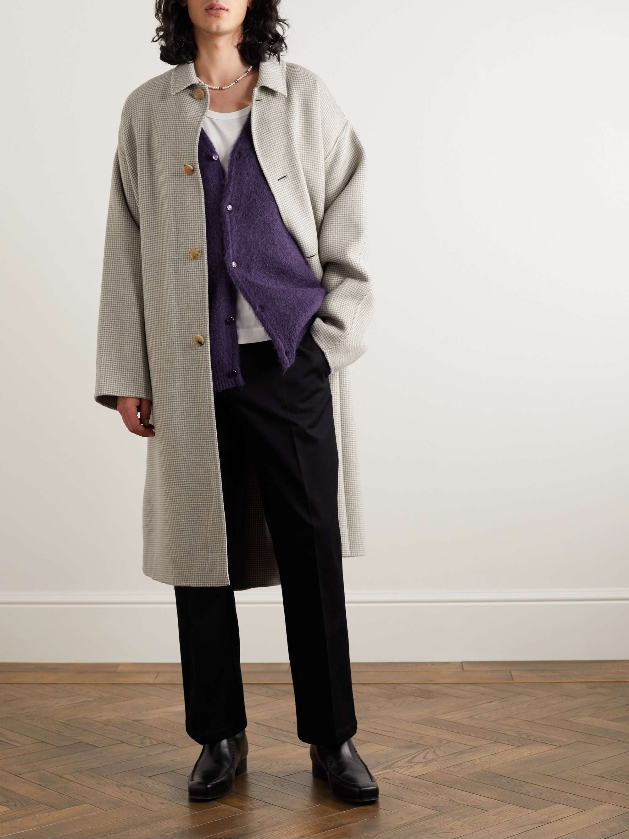 ACNE STUDIOS Straight-Leg Cotton-Twill Trousers