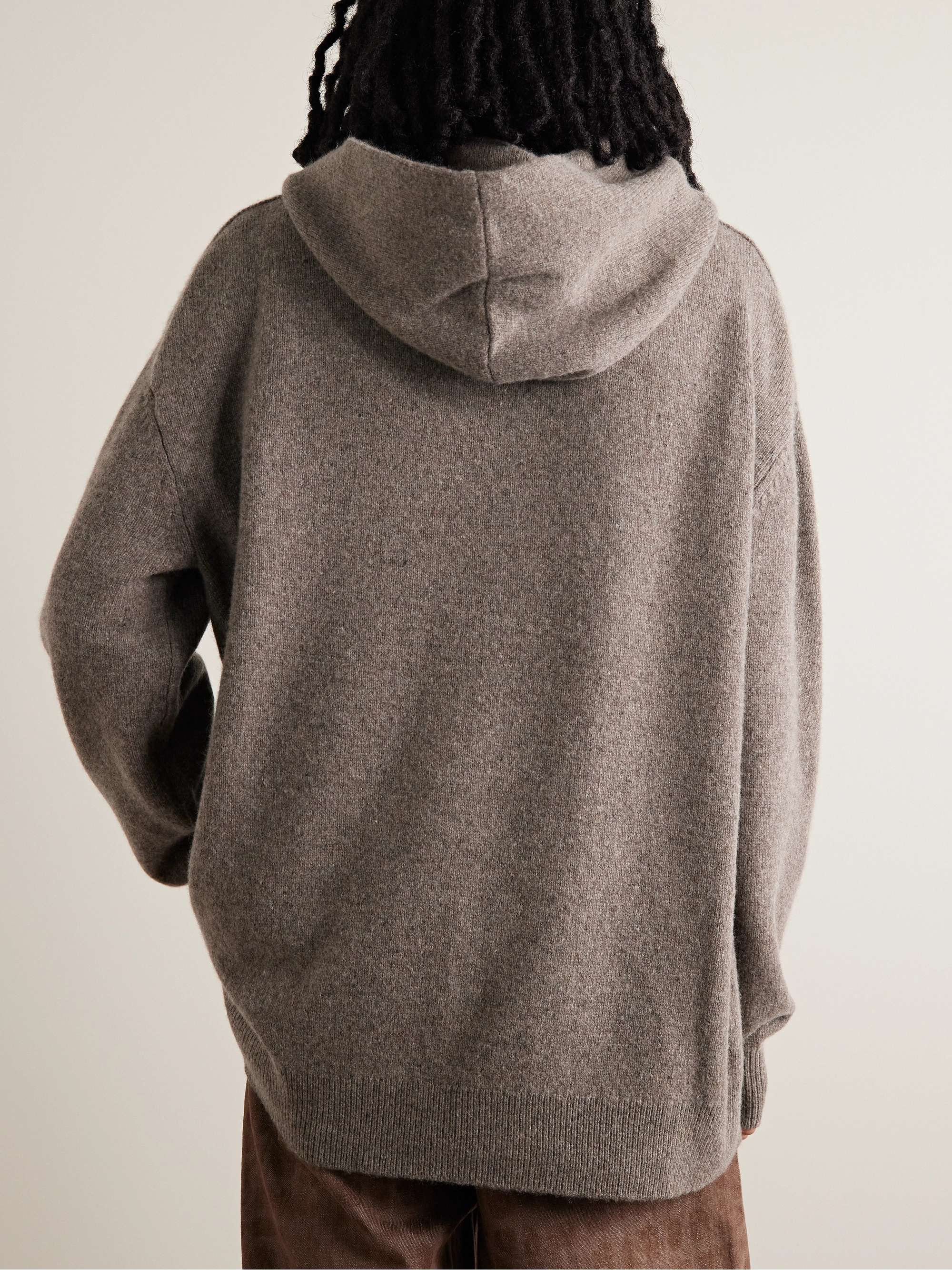 ACNE STUDIOS Kristen Wool and Cashmere-Blend Hoodie