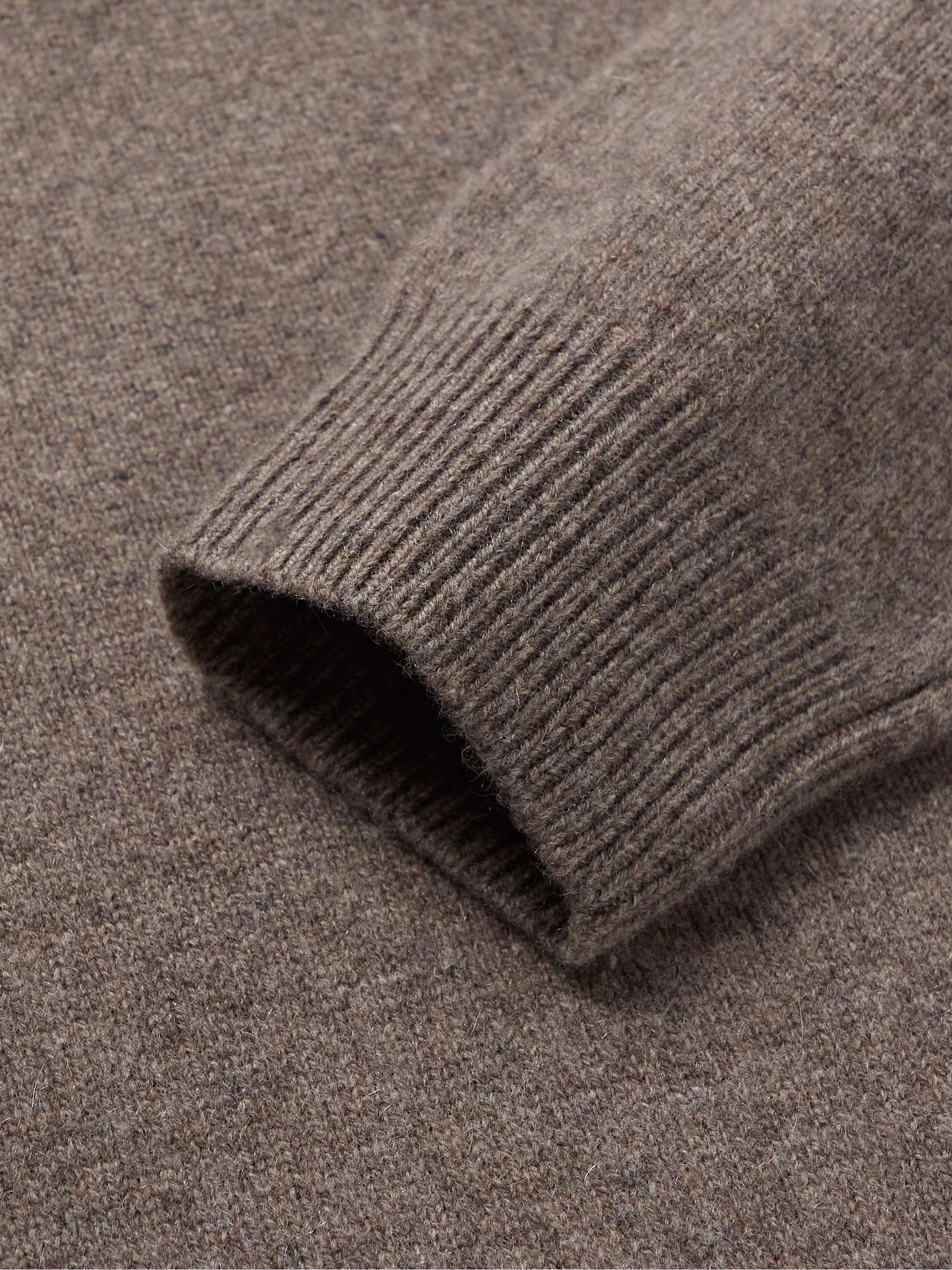 ACNE STUDIOS Kristen Wool and Cashmere-Blend Hoodie