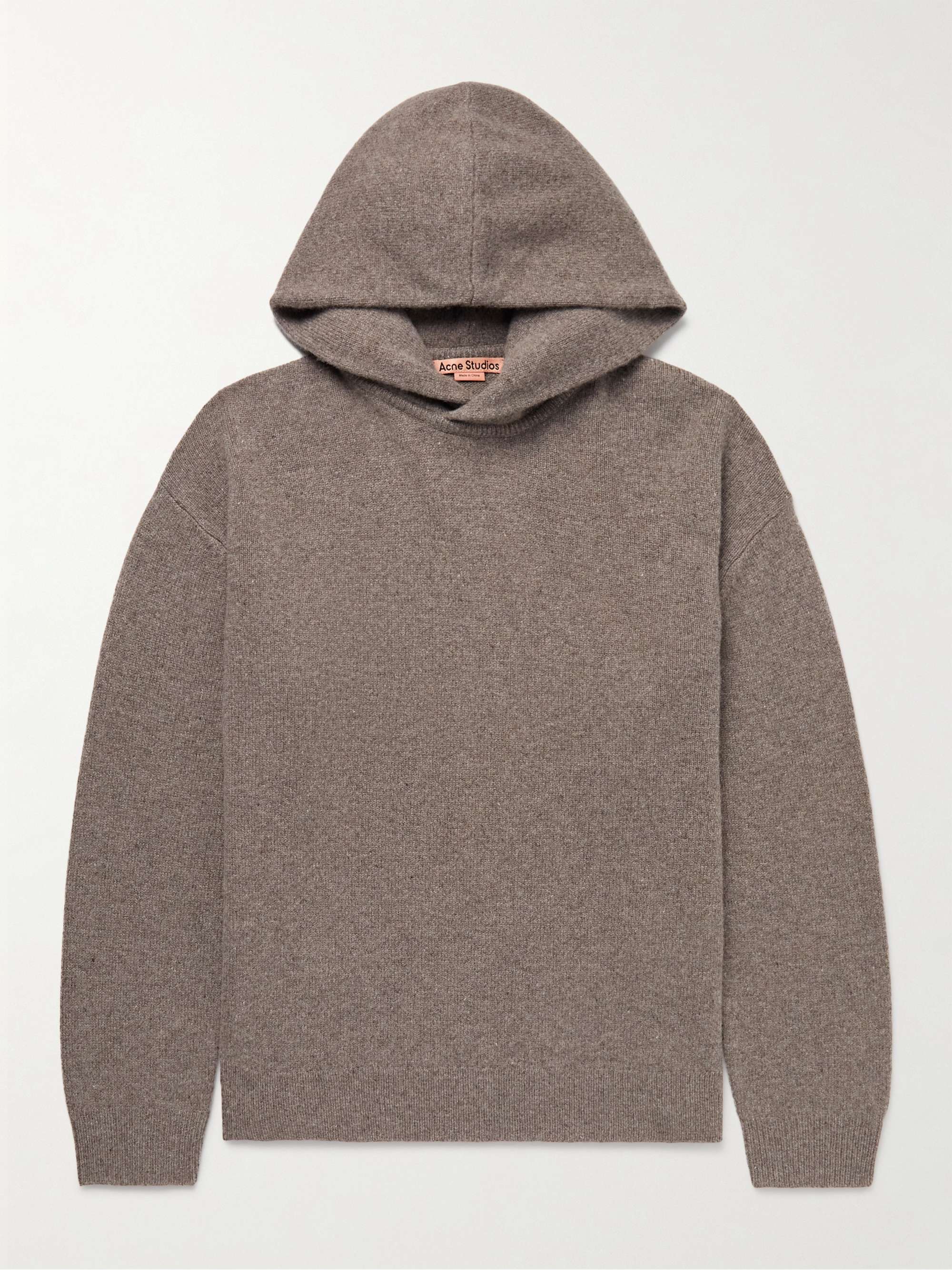ACNE STUDIOS Kristen Wool and Cashmere-Blend Hoodie