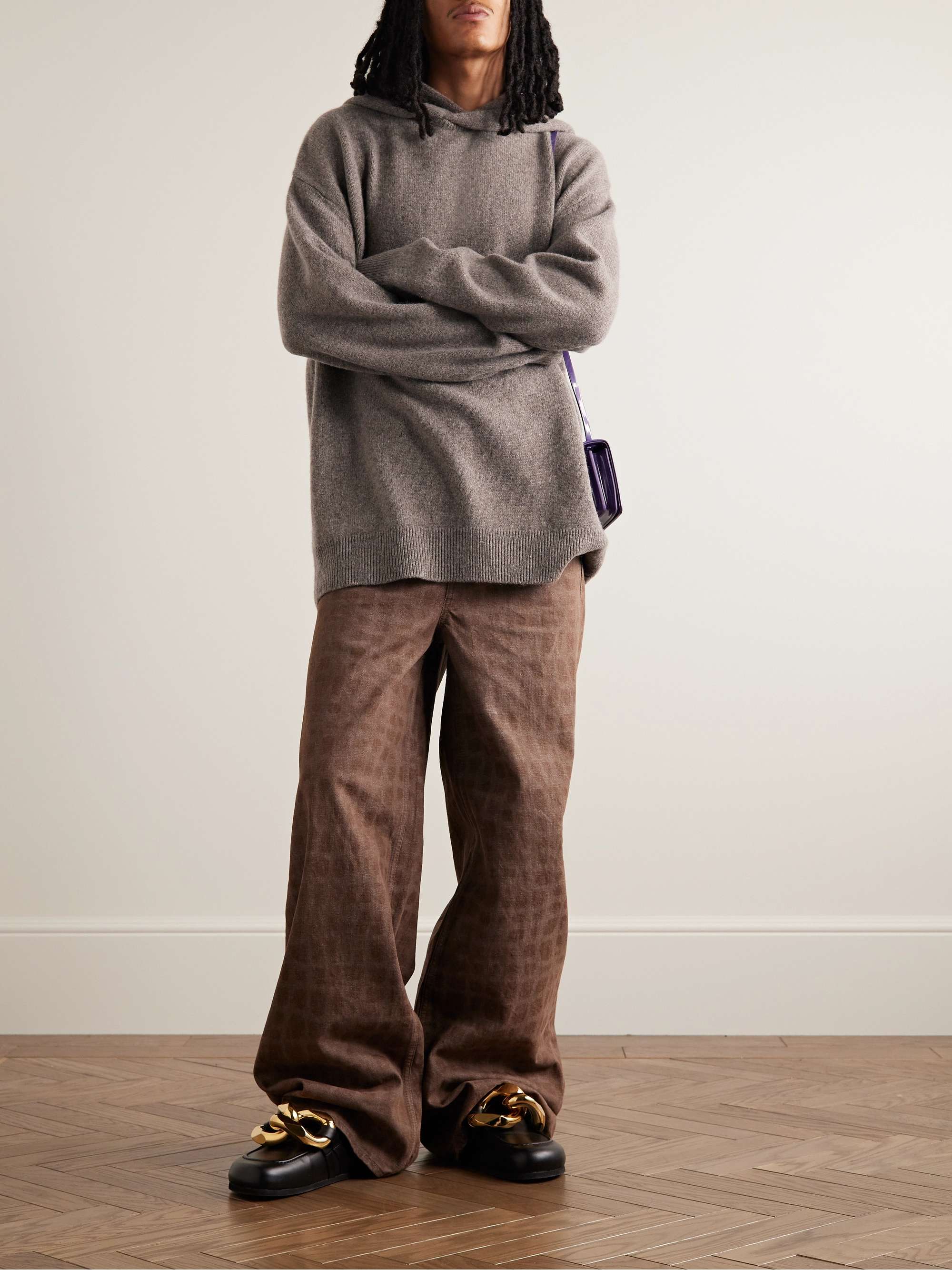 ACNE STUDIOS Kristen Wool and Cashmere-Blend Hoodie