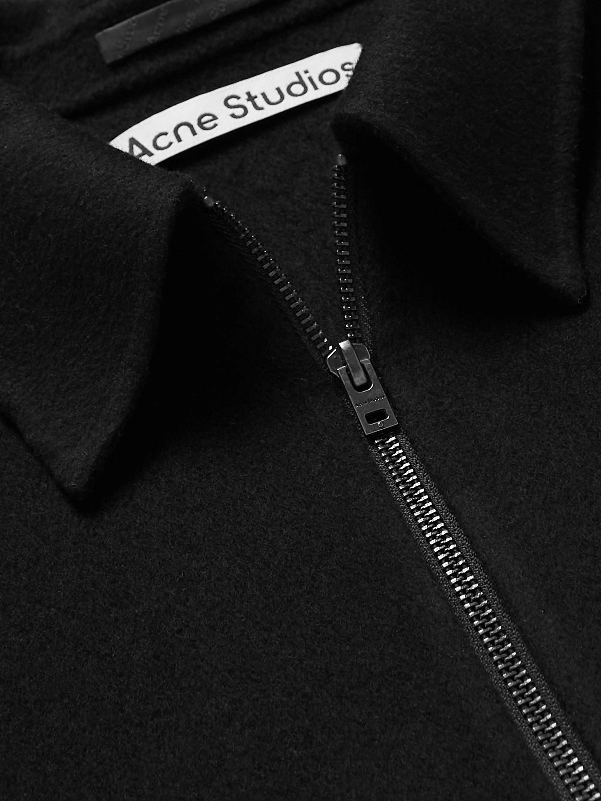 ACNE STUDIOS Doverio Double-Faced Wool Blouson Jacket