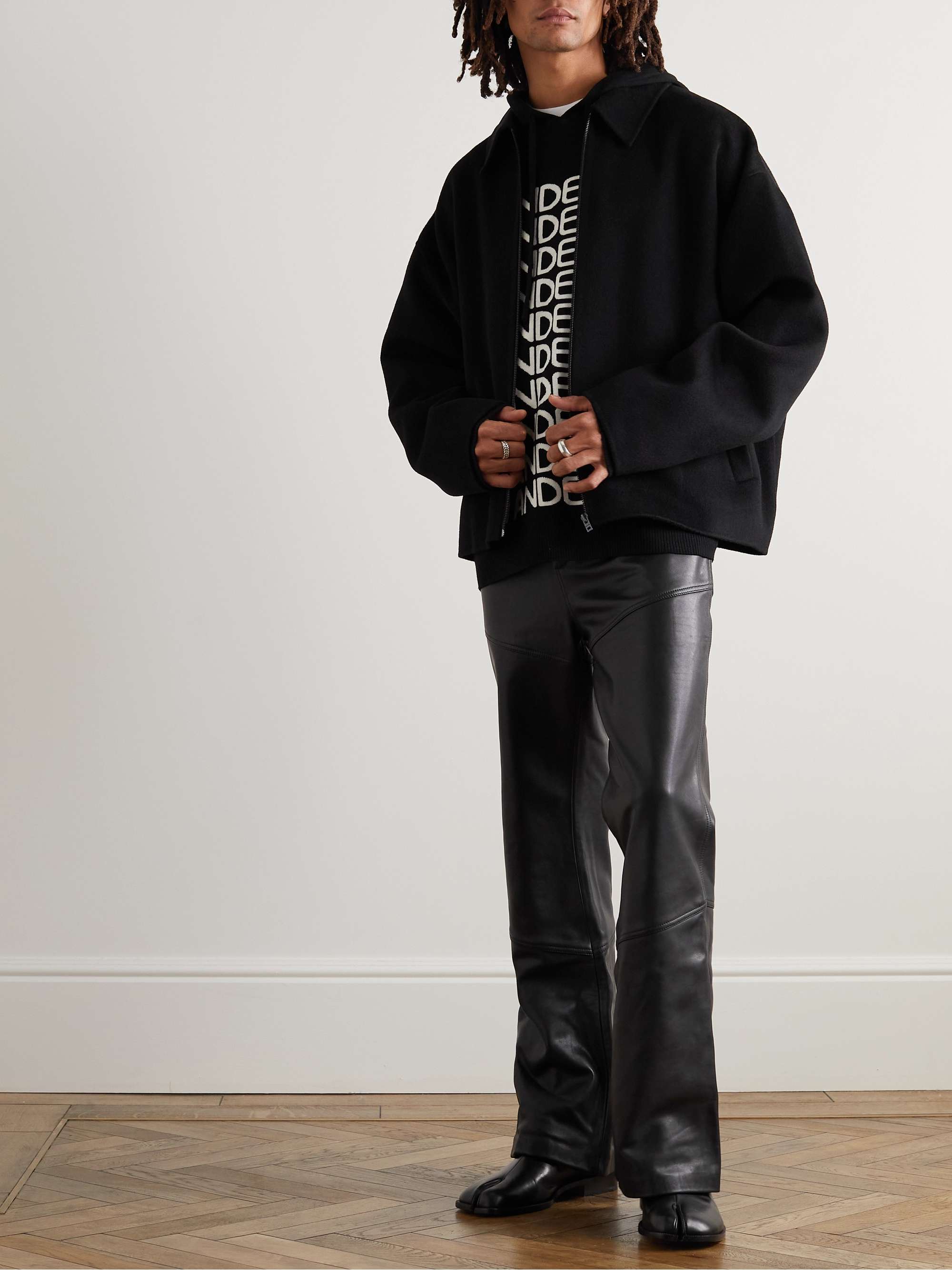 ACNE STUDIOS Doverio Double-Faced Wool Blouson Jacket