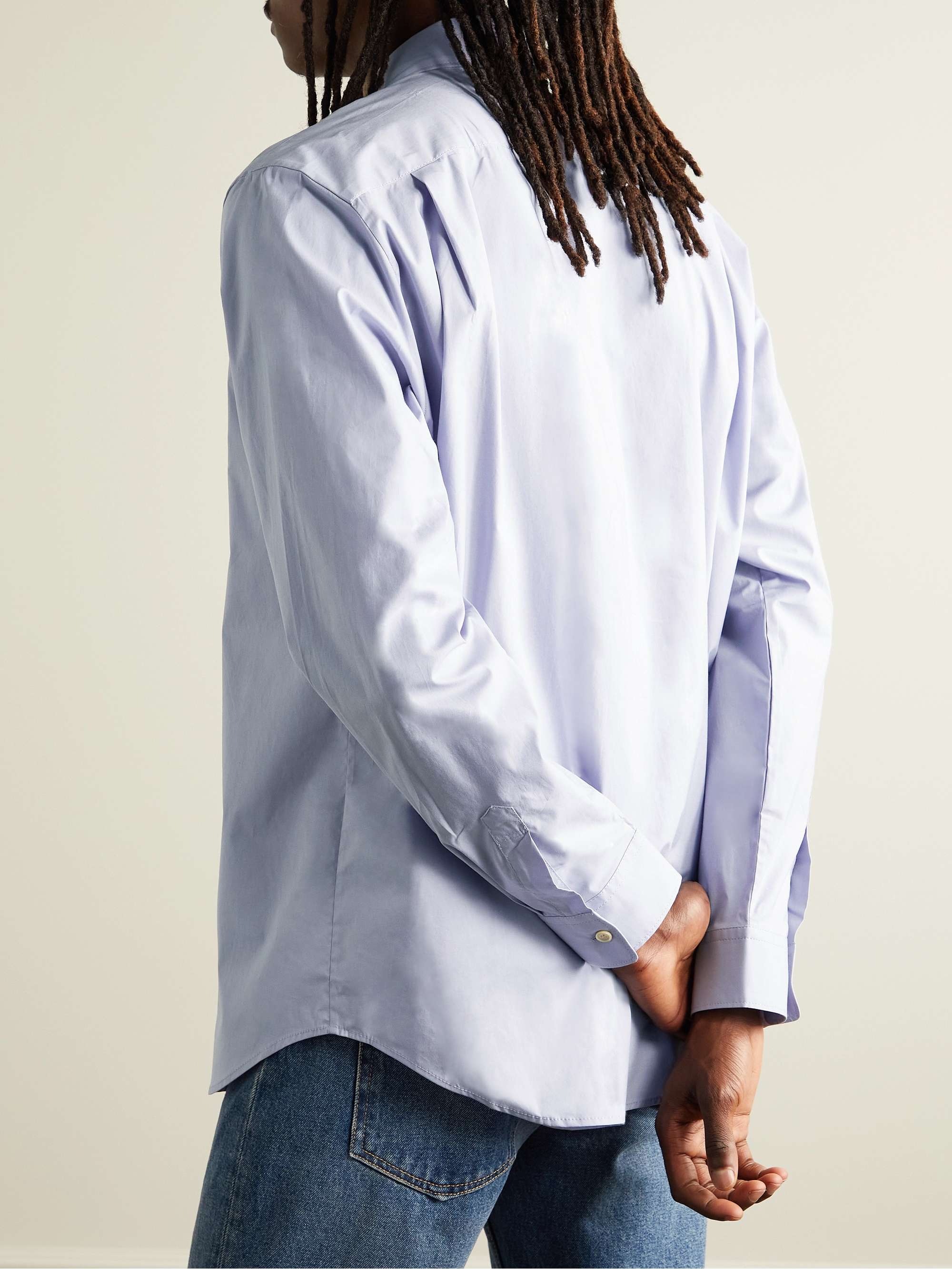 ACNE STUDIOS Cotton-Blend Poplin Shirt