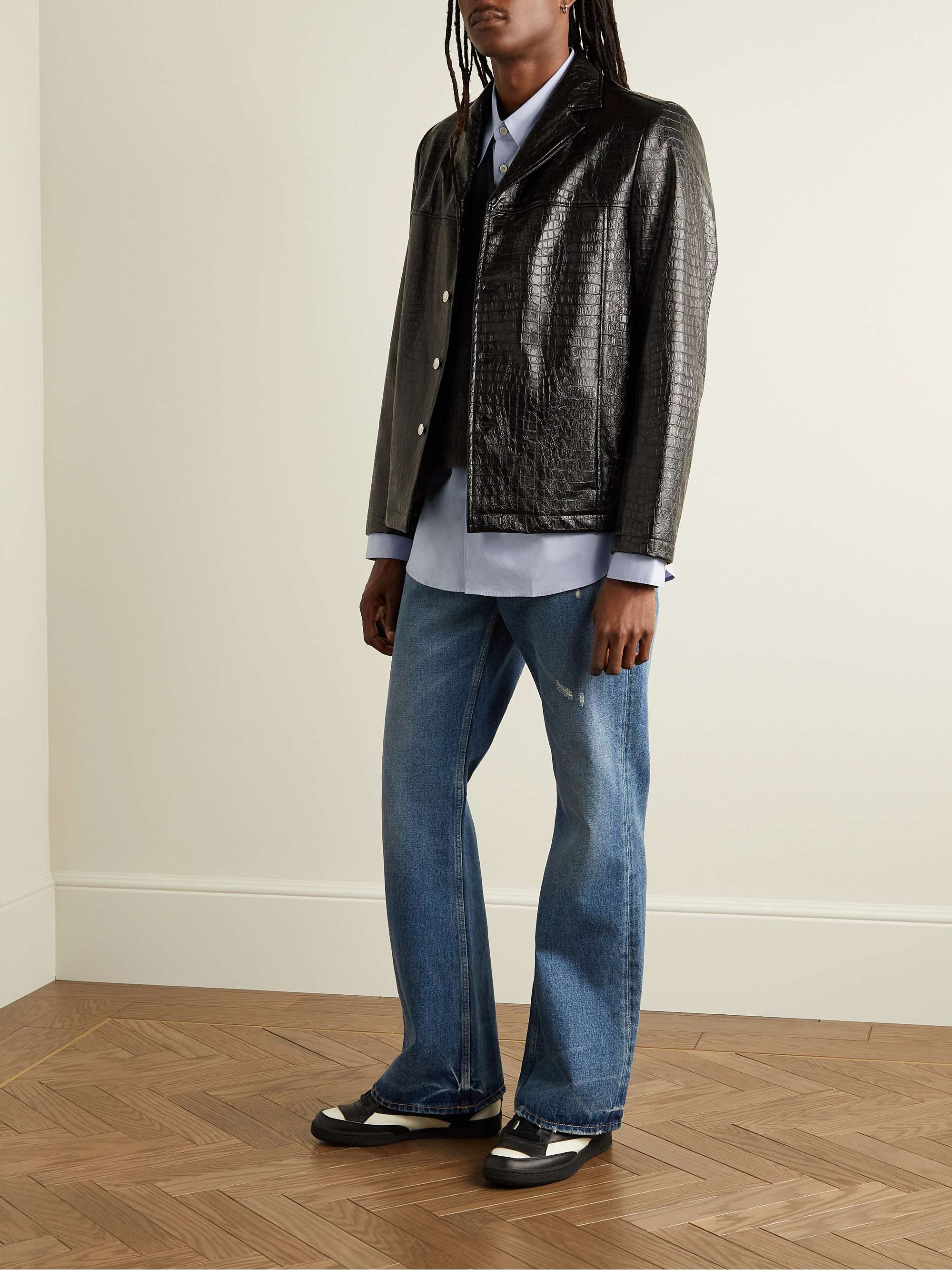 ACNE STUDIOS Cotton-Blend Poplin Shirt