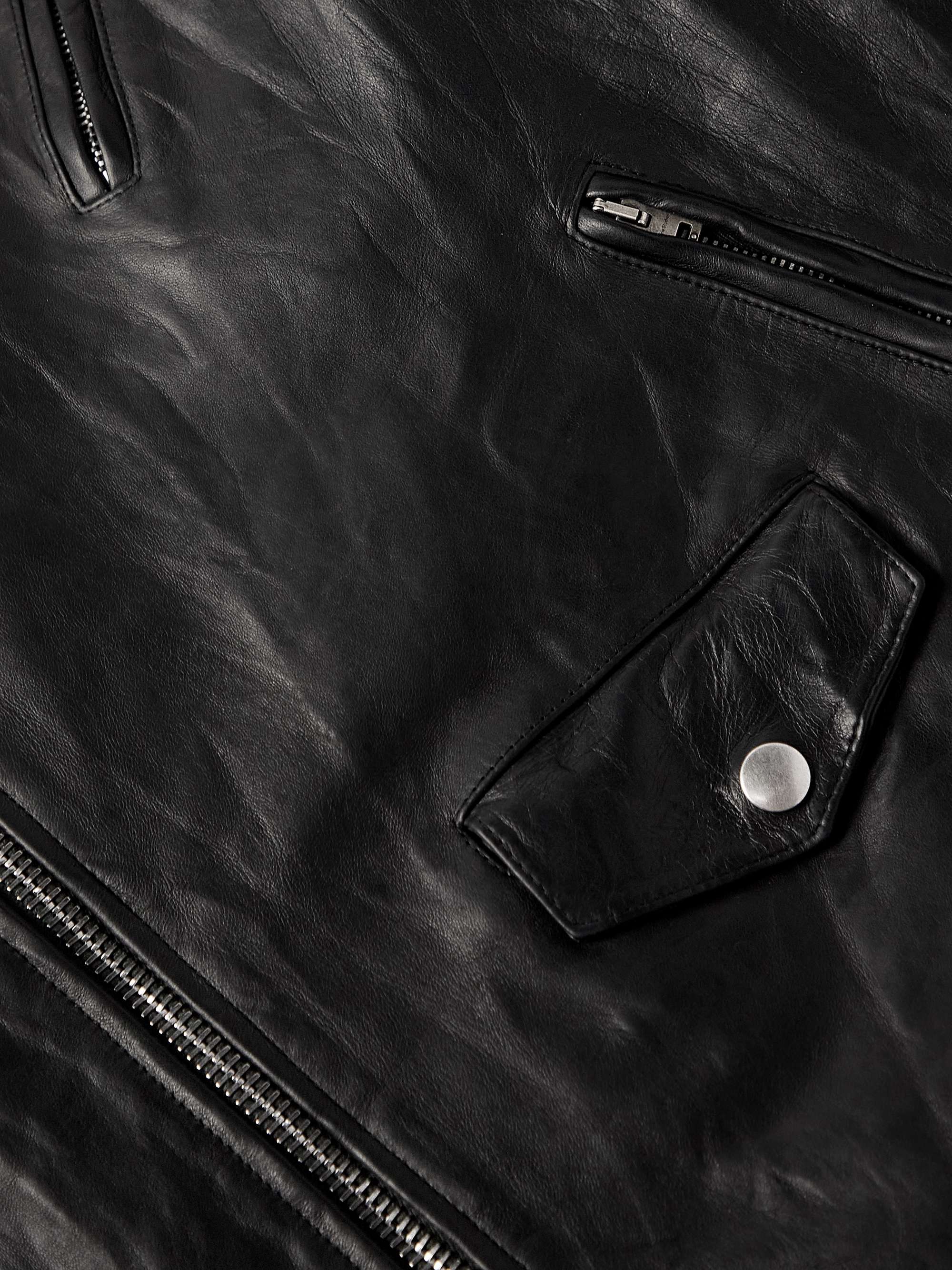 ACNE STUDIOS Distressed Leather Jacket