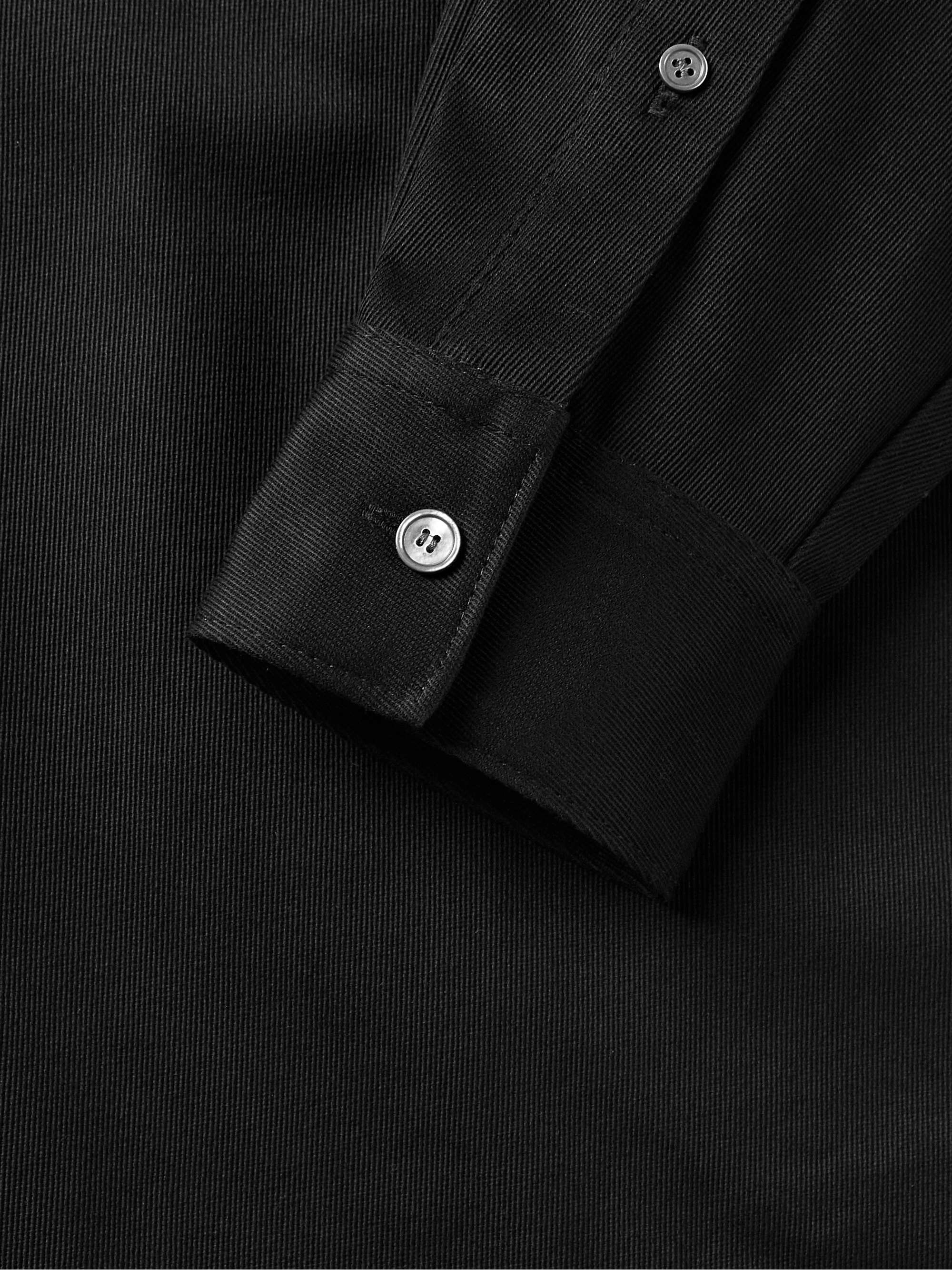 ACNE STUDIOS Odrox Button-Down Collar Cotton-Twill Overshirt