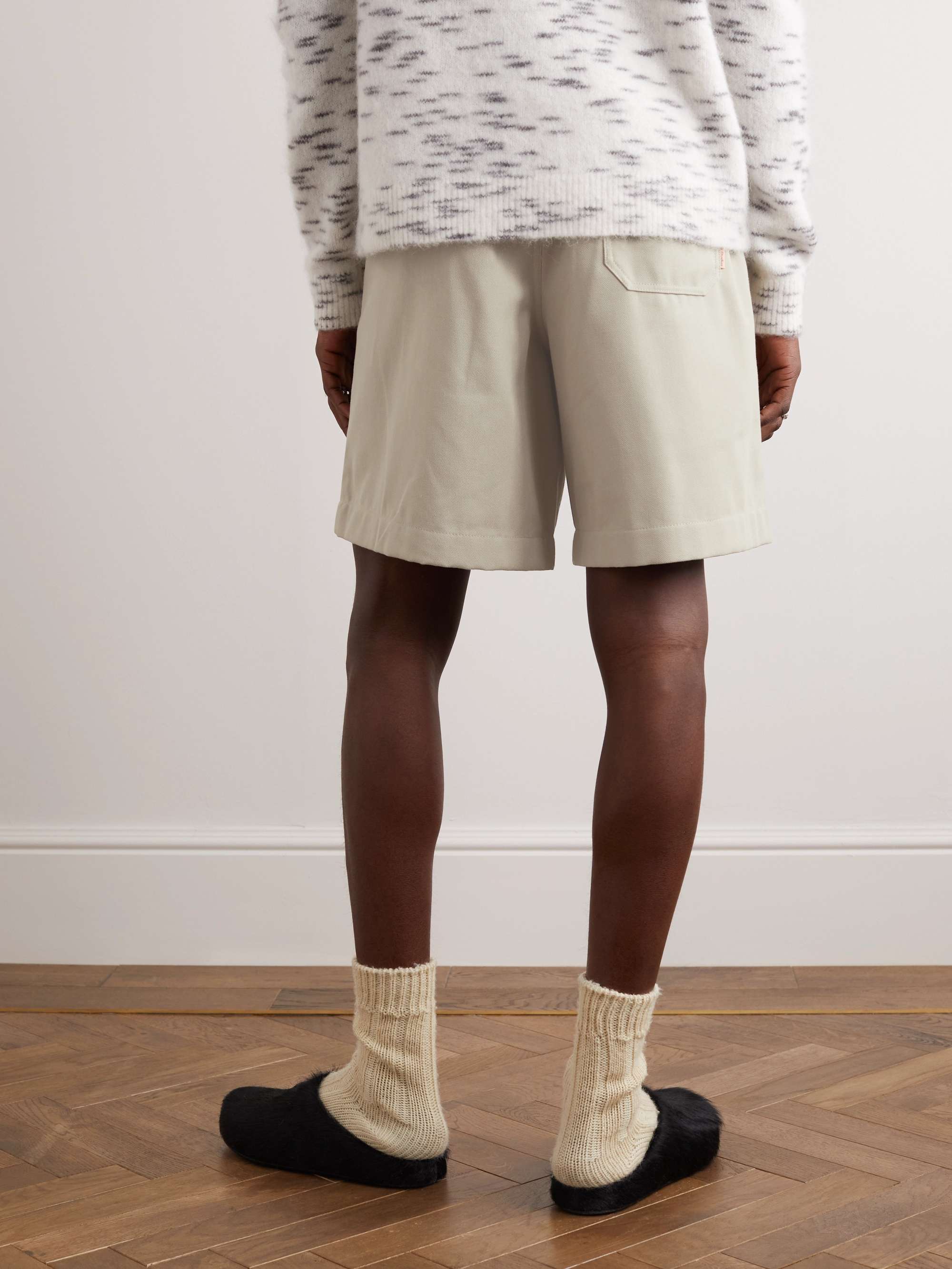 ACNE STUDIOS Ringa Cotton-Blend Twill Shorts