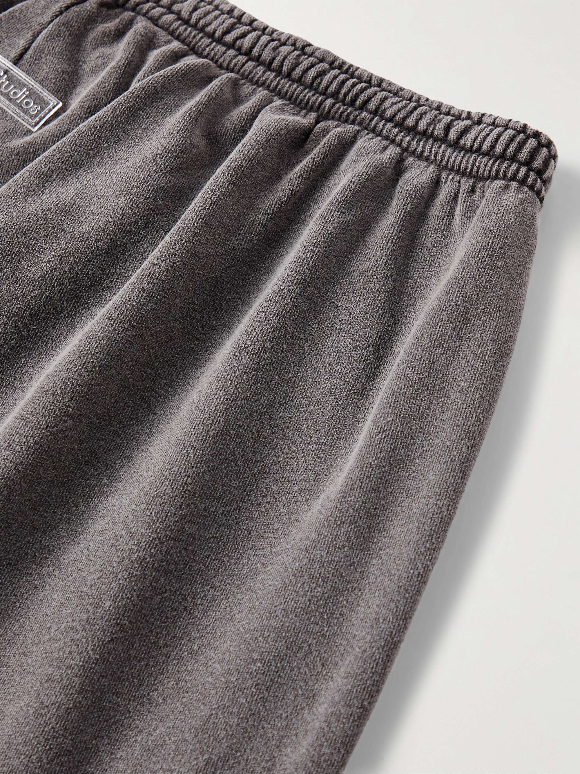 ACNE STUDIOS Tapered Cotton-Jersey Sweatpants