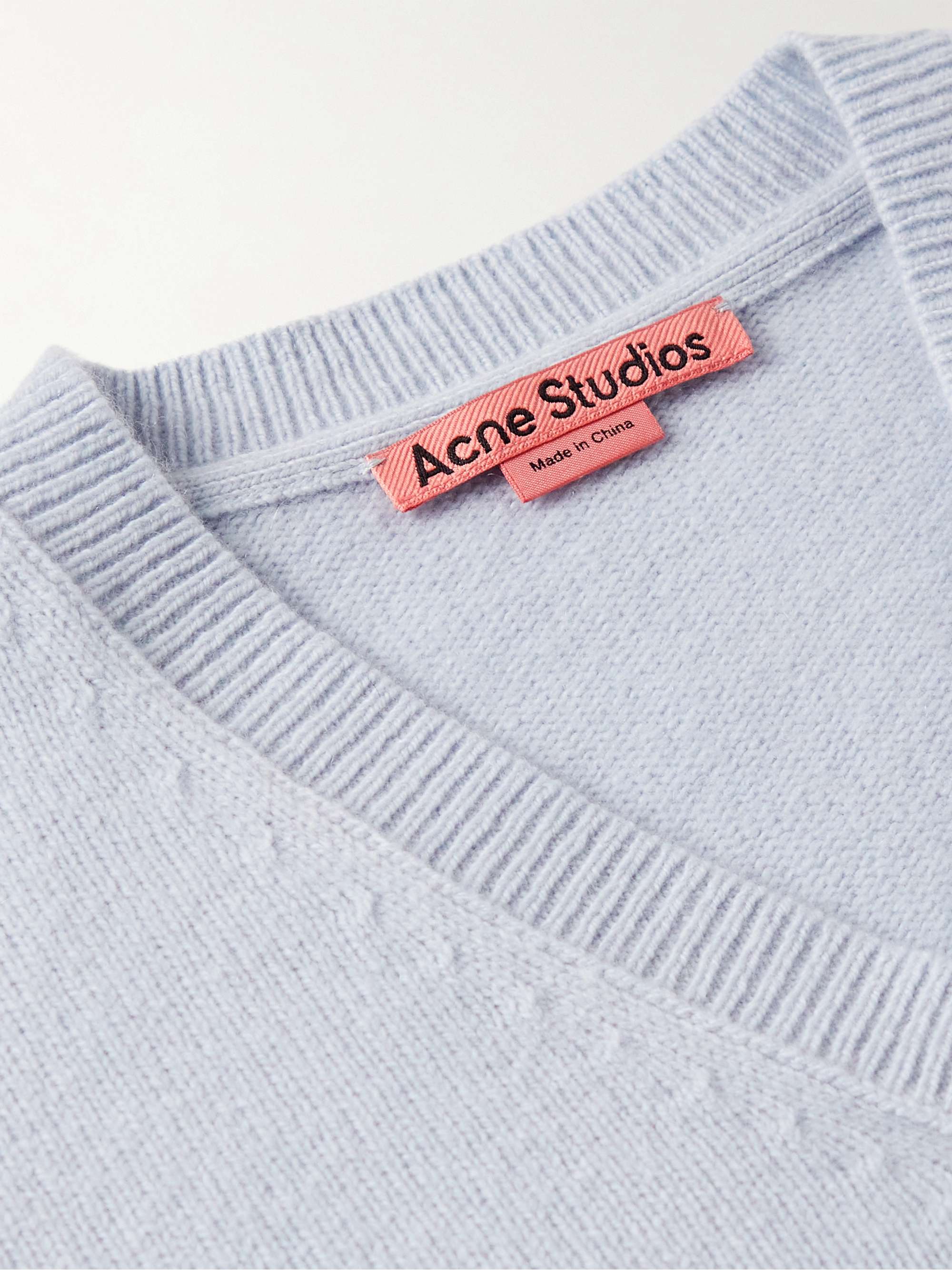 ACNE STUDIOS Wool and Cashmere-Blend Sweater