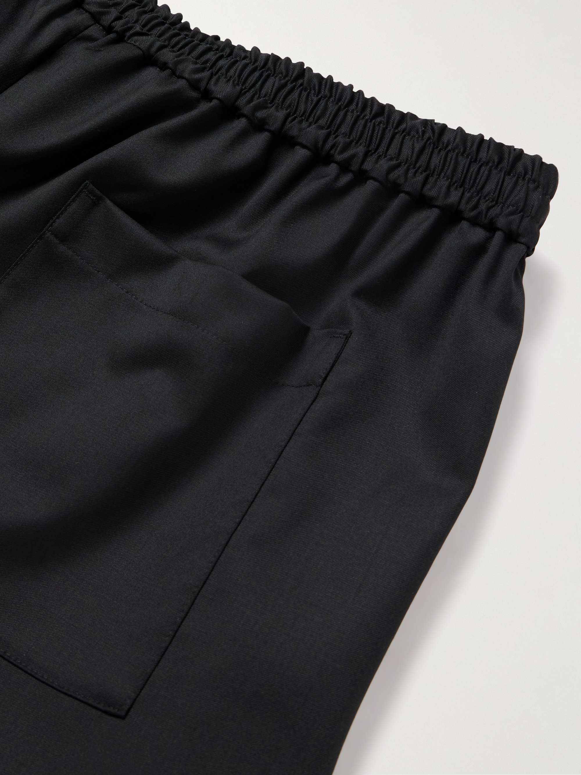 ACNE STUDIOS Prudent Wide-Leg Wool-Jersey Trousers