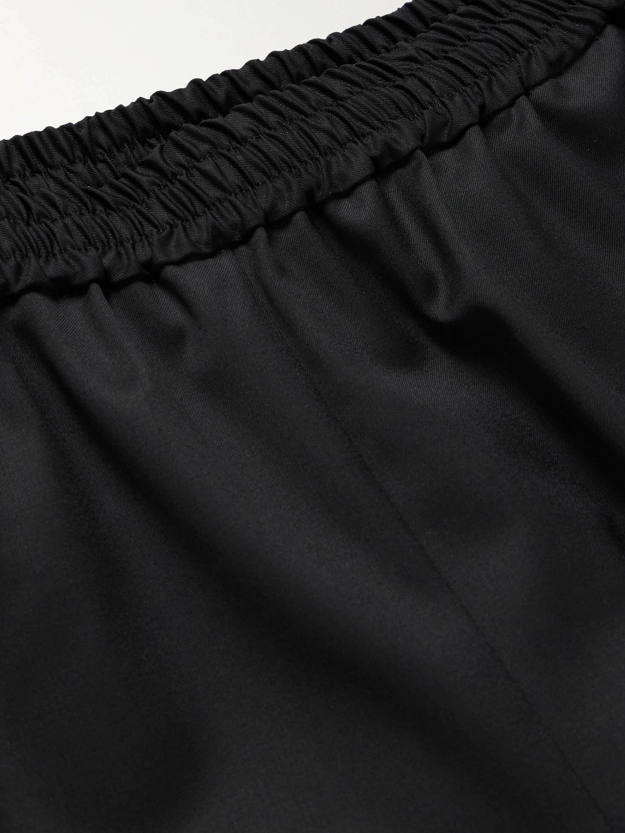 ACNE STUDIOS Prudent Wide-Leg Wool-Jersey Trousers