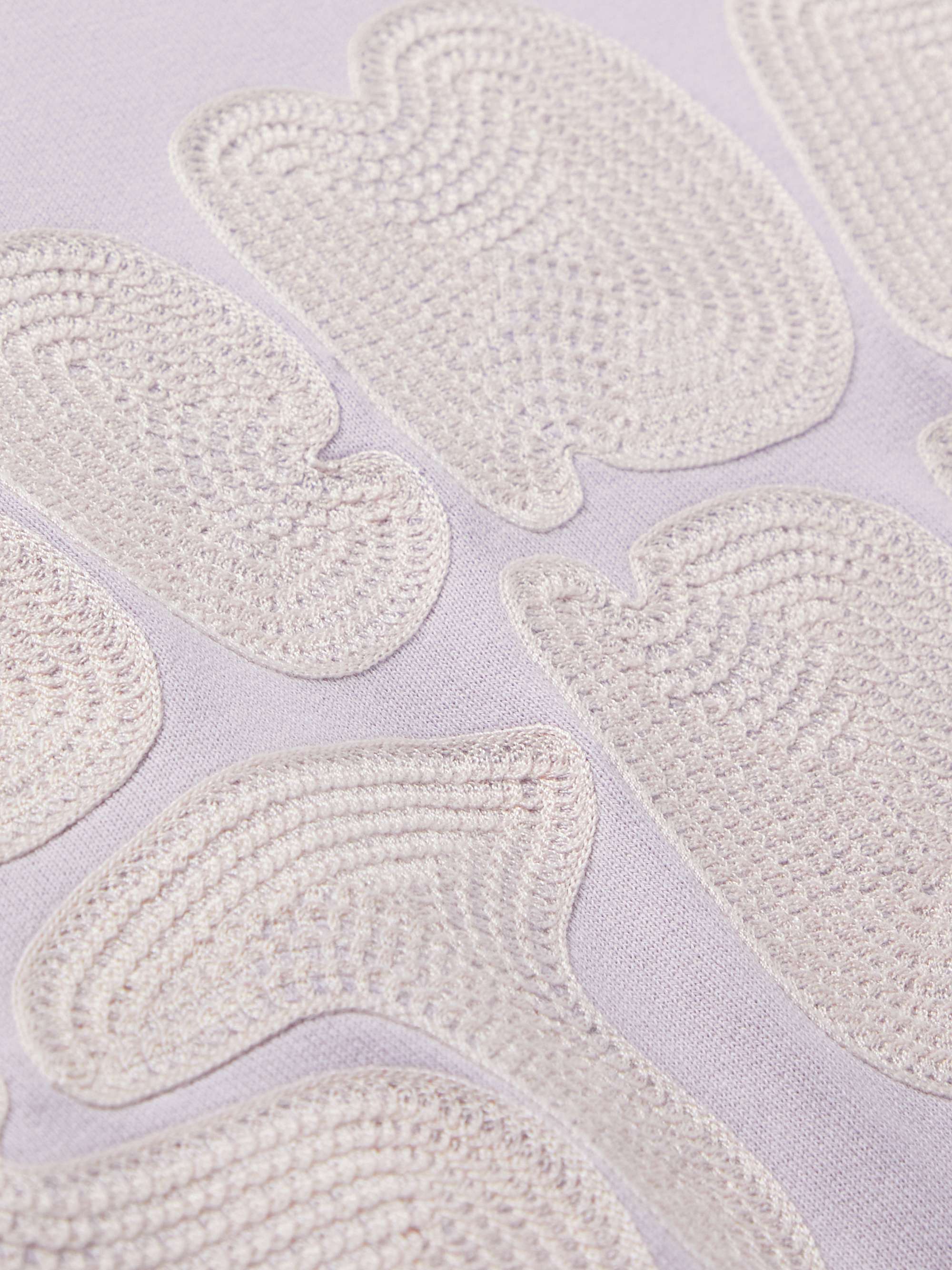ACNE STUDIOS Fyre Logo-Embroidered Cotton-Jersey Sweatshirt