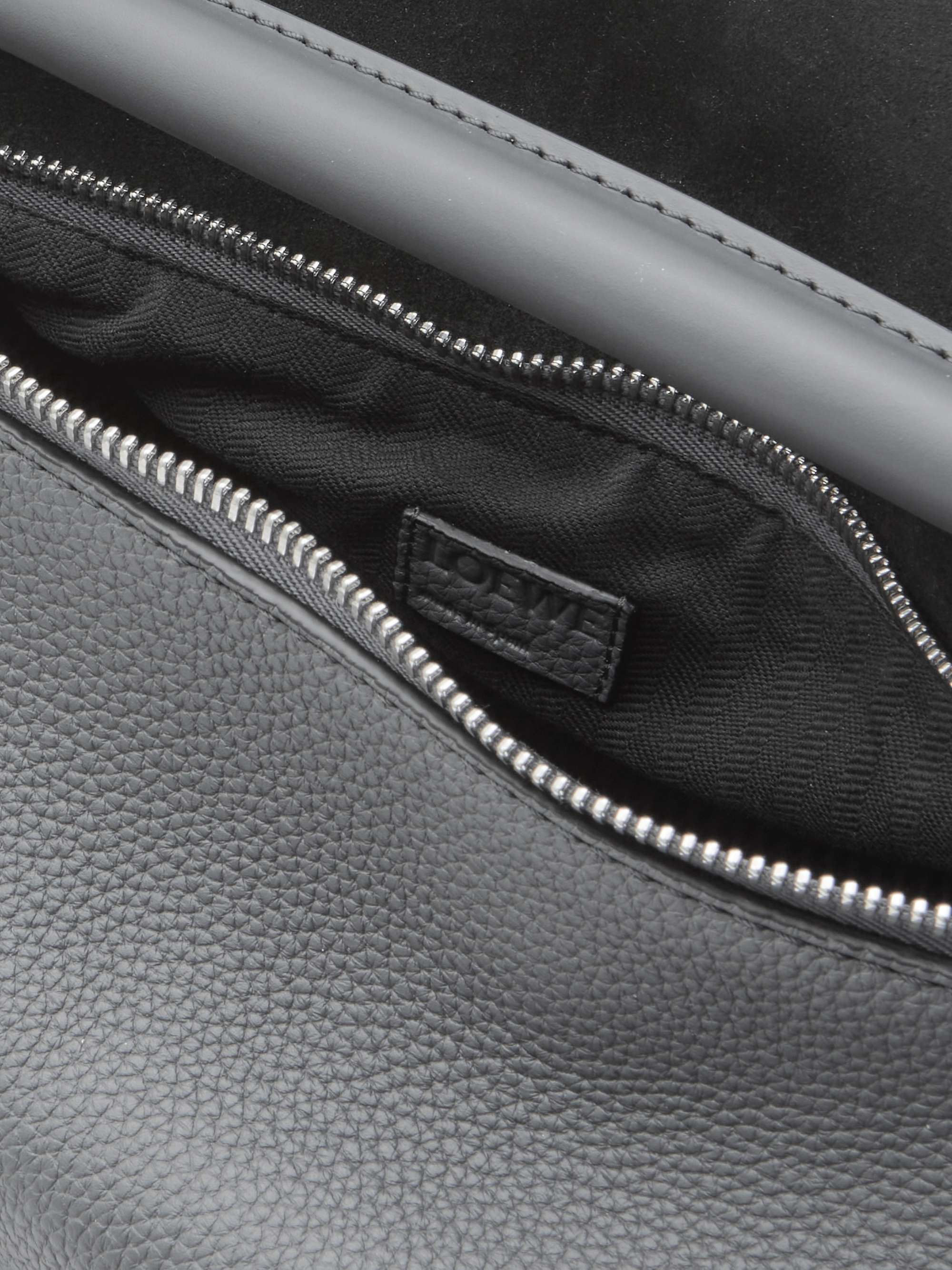 LOEWE Puzzle Full-Grain Leather Messenger Bag