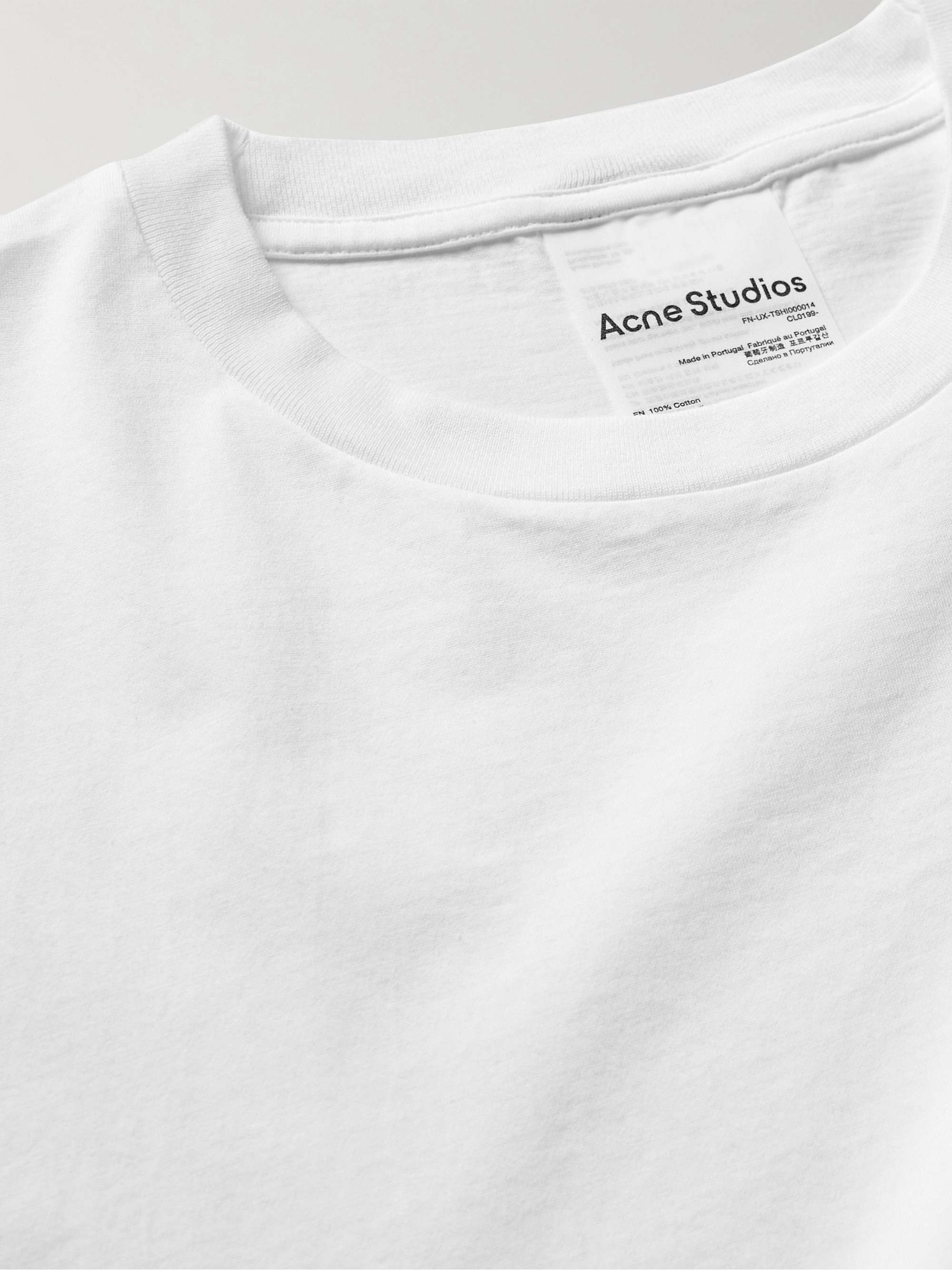 ACNE STUDIOS Ecar Cotton-Jersey Tank Top