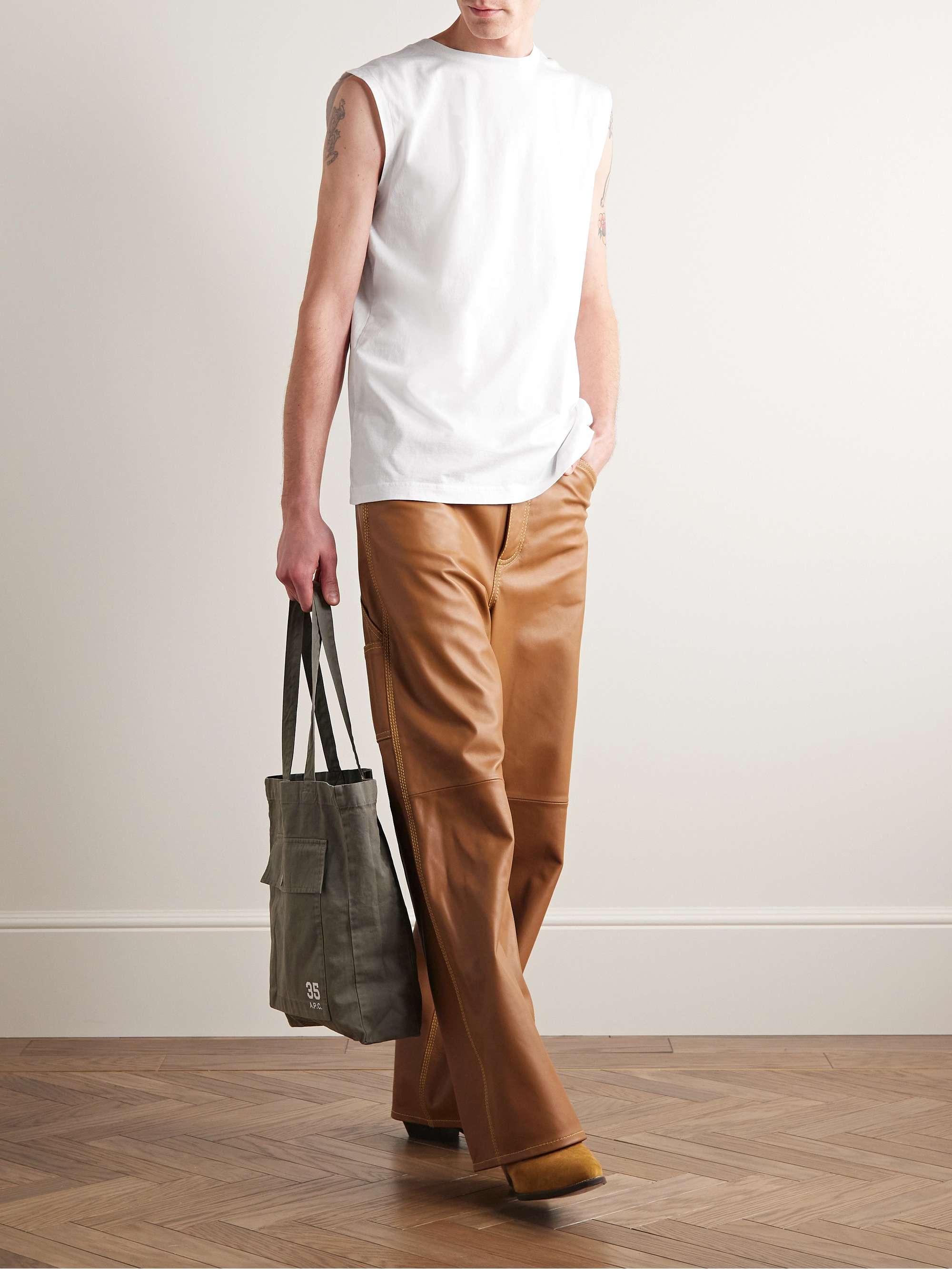 ACNE STUDIOS Ecar Cotton-Jersey Tank Top