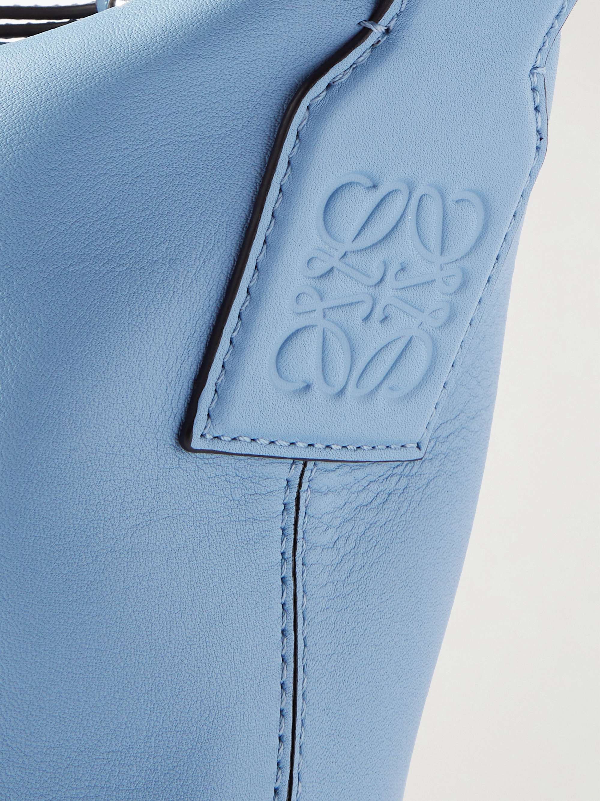 LOEWE Cubi Leather Messenger Bag