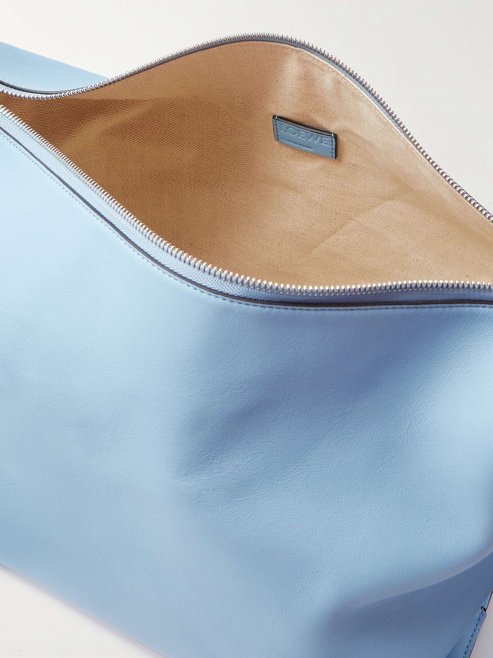 LOEWE Cubi Leather Messenger Bag
