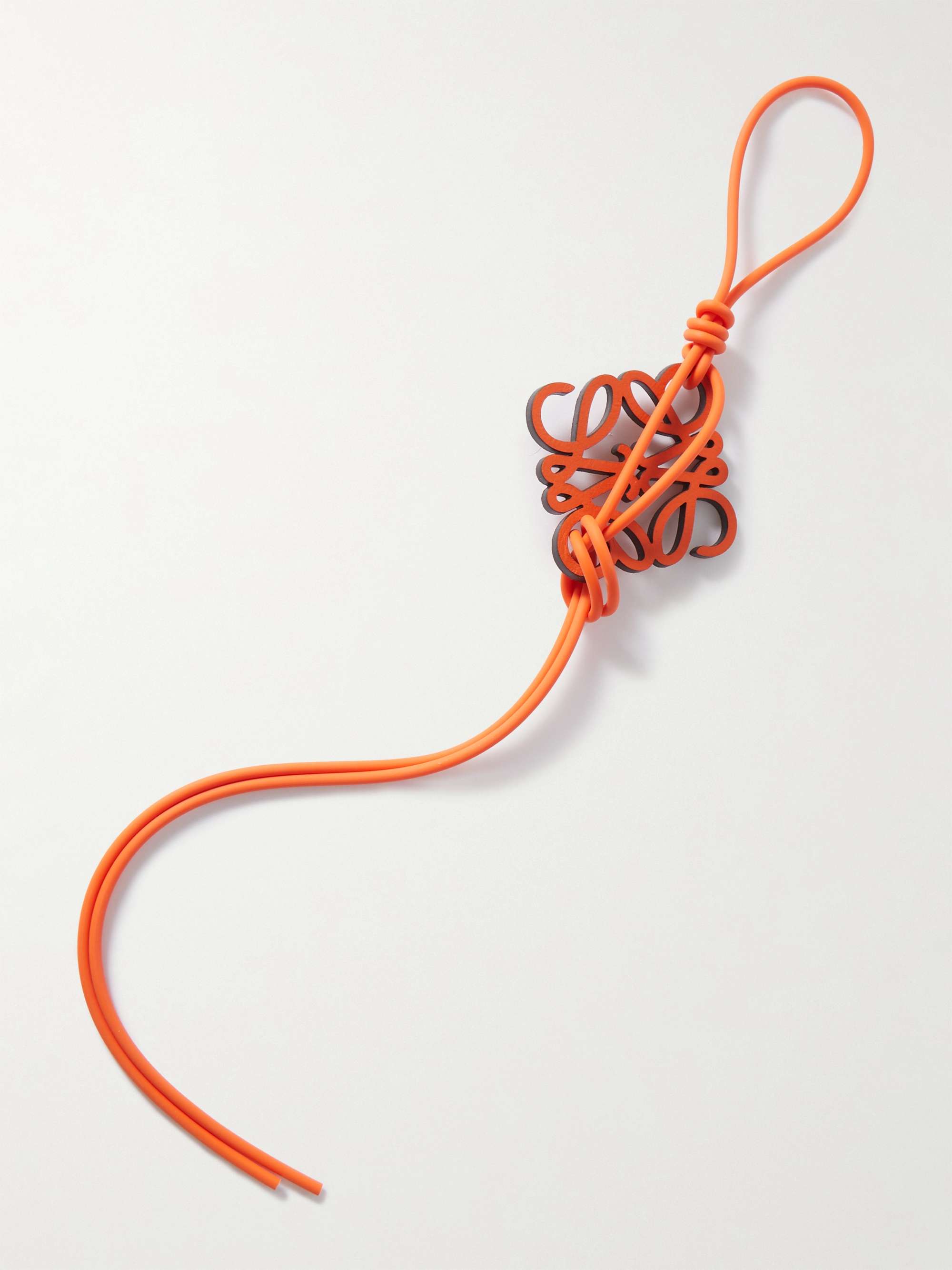 LOEWE Anagram Leather Key Fob