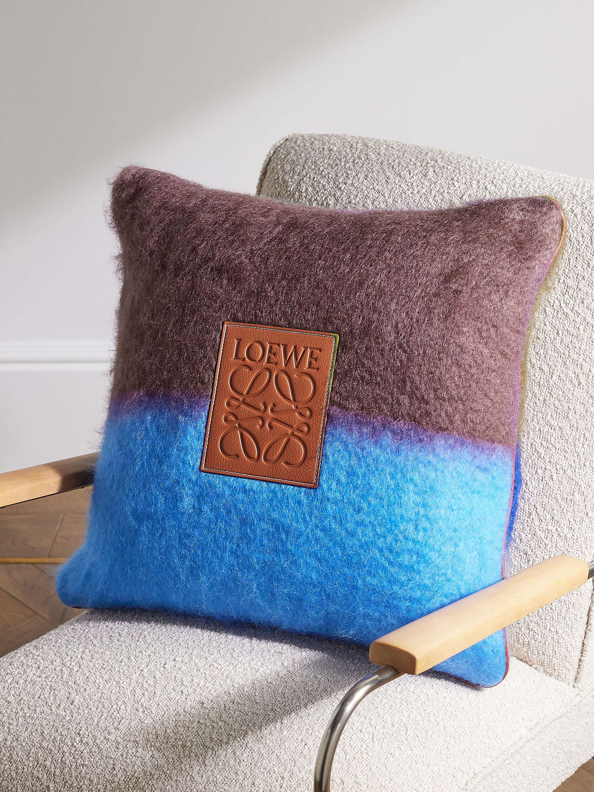 R+D.LAB Città Colour-Block Wool and Cashmere-Blend Cushion for Men