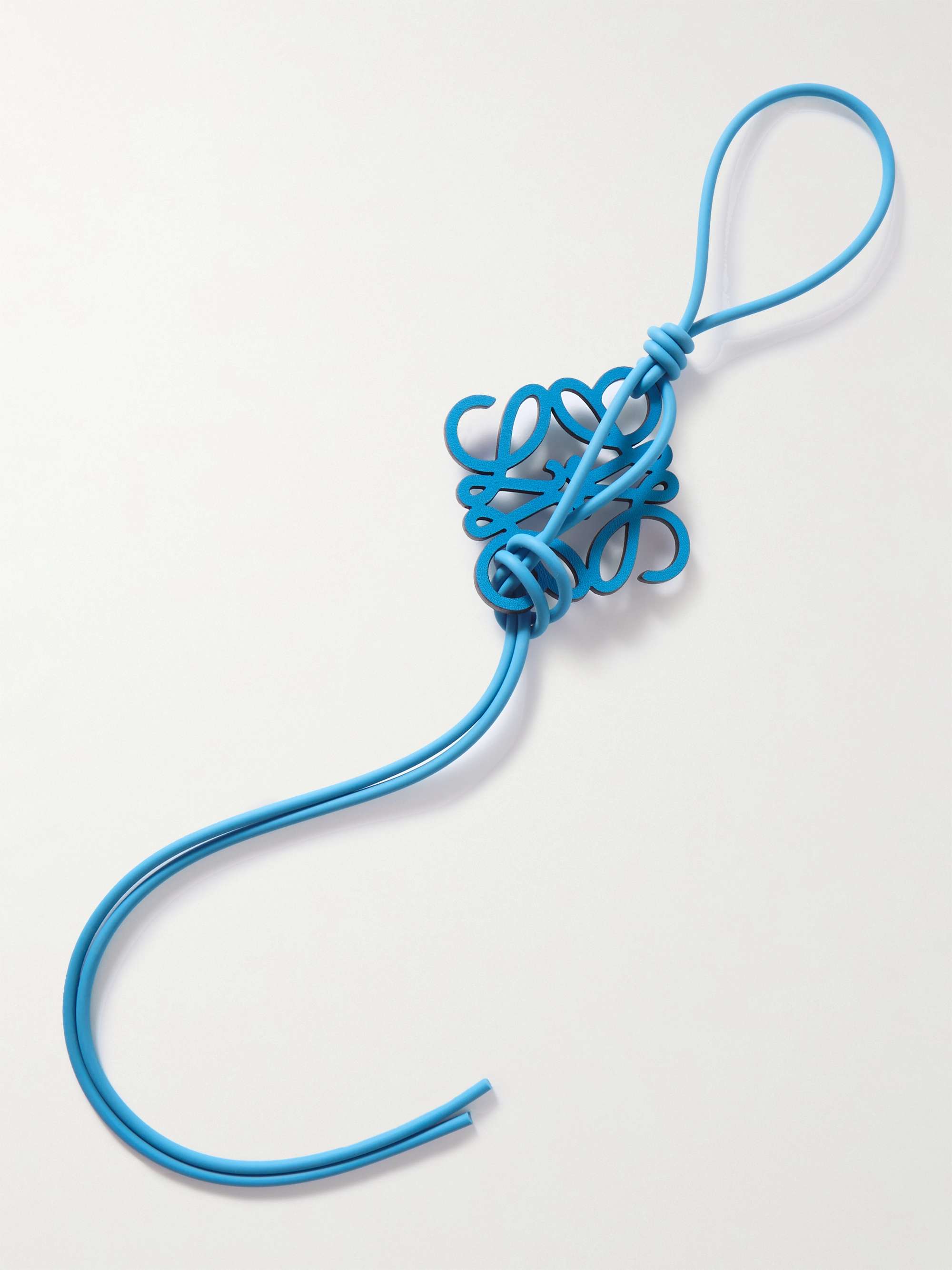 LOEWE Anagram Leather Key Fob