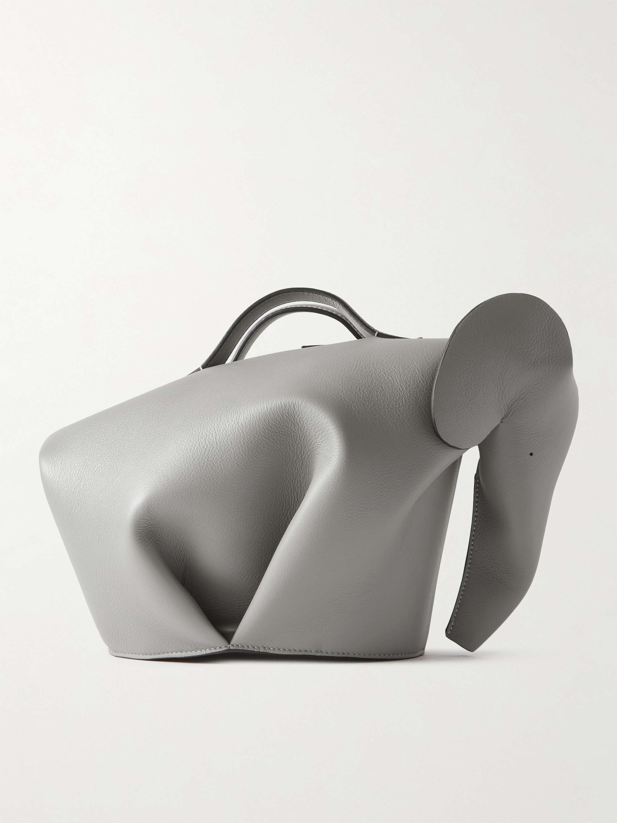 LOEWE Elephant Leather Messenger Bag