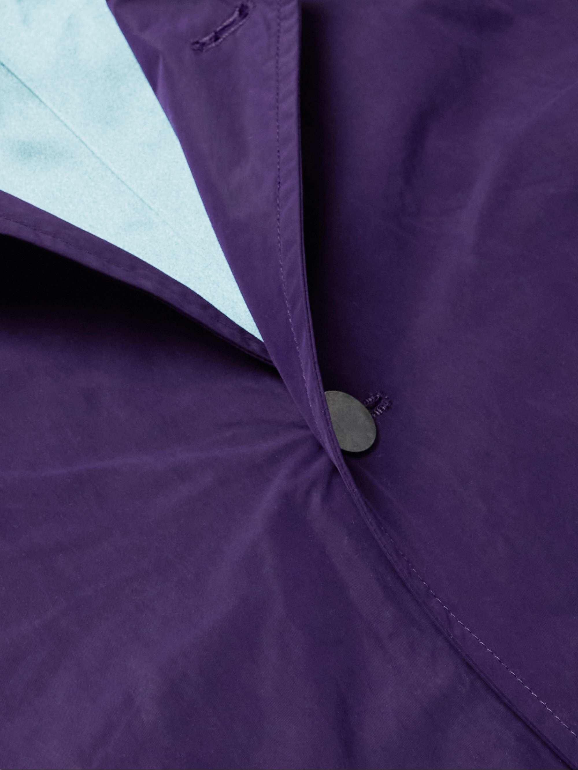ACNE STUDIOS Olijah Belted Ruched Shell Trench Coat