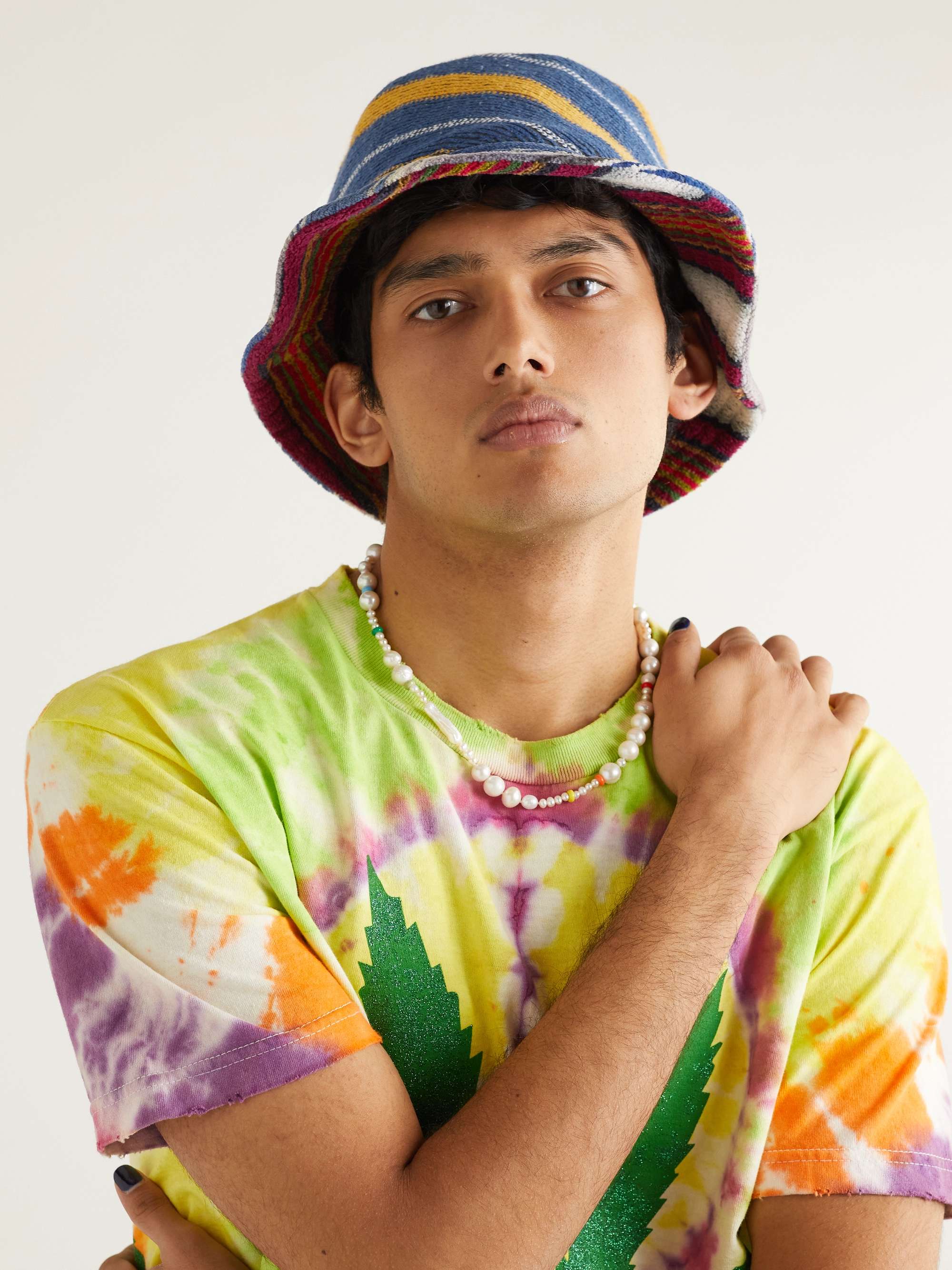 GALLERY DEPT. Striped CottonTerry Bucket Hat for Men MR PORTER