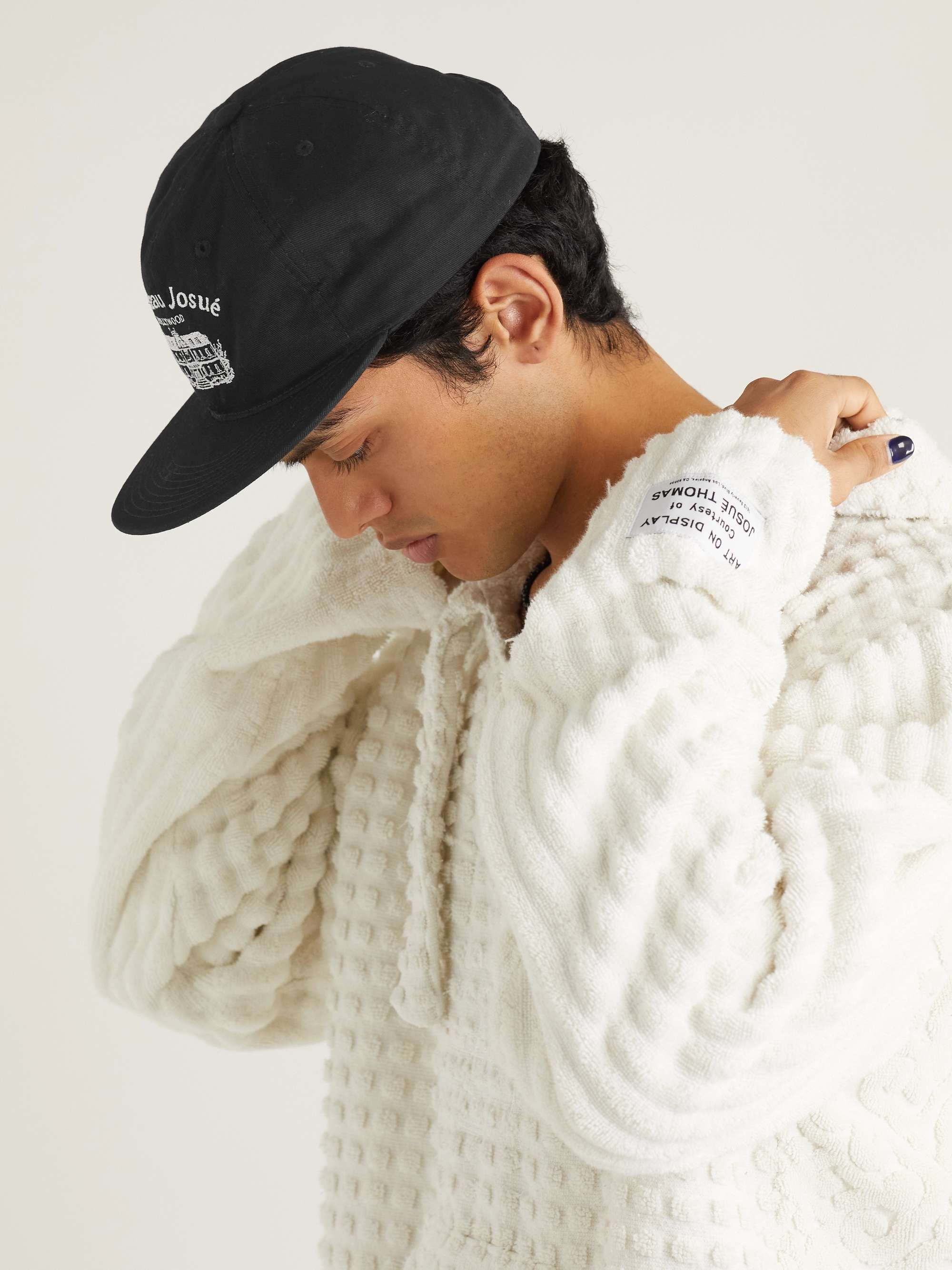 GALLERY DEPT. Chateau Josué Embroidered Cotton-Twill Baseball Cap