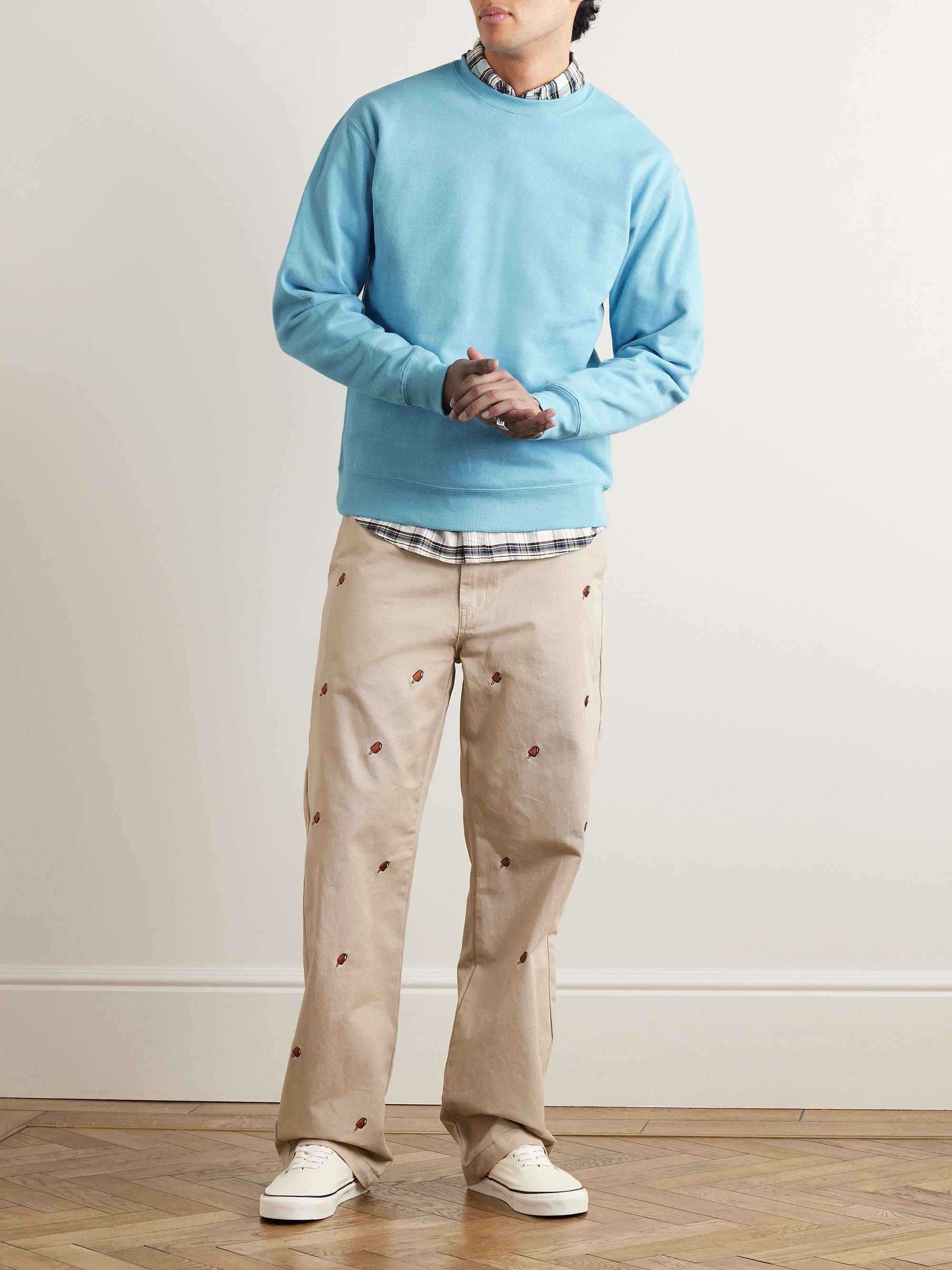 BEAMS PLUS Cotton-Jersey Sweatshirt