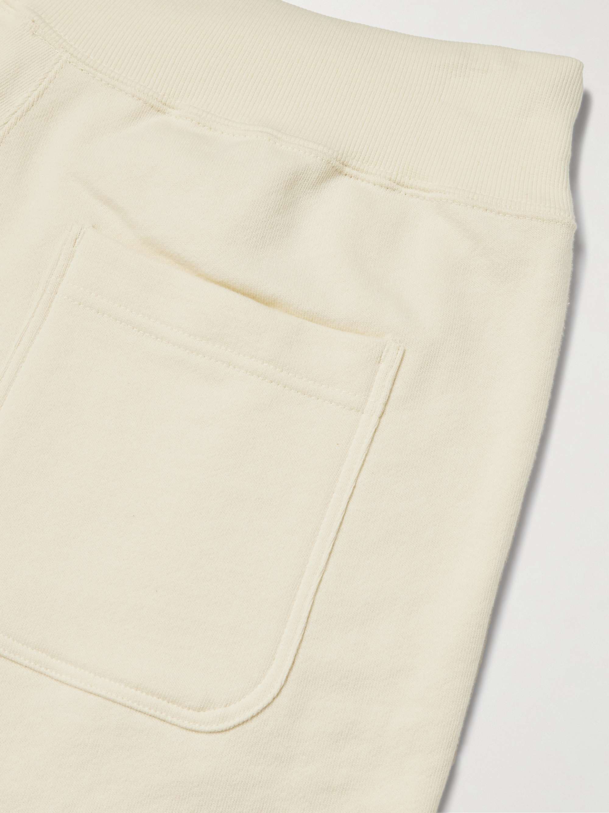 BEAMS PLUS Wide-Leg Cotton-Jersey Drawstring Shorts