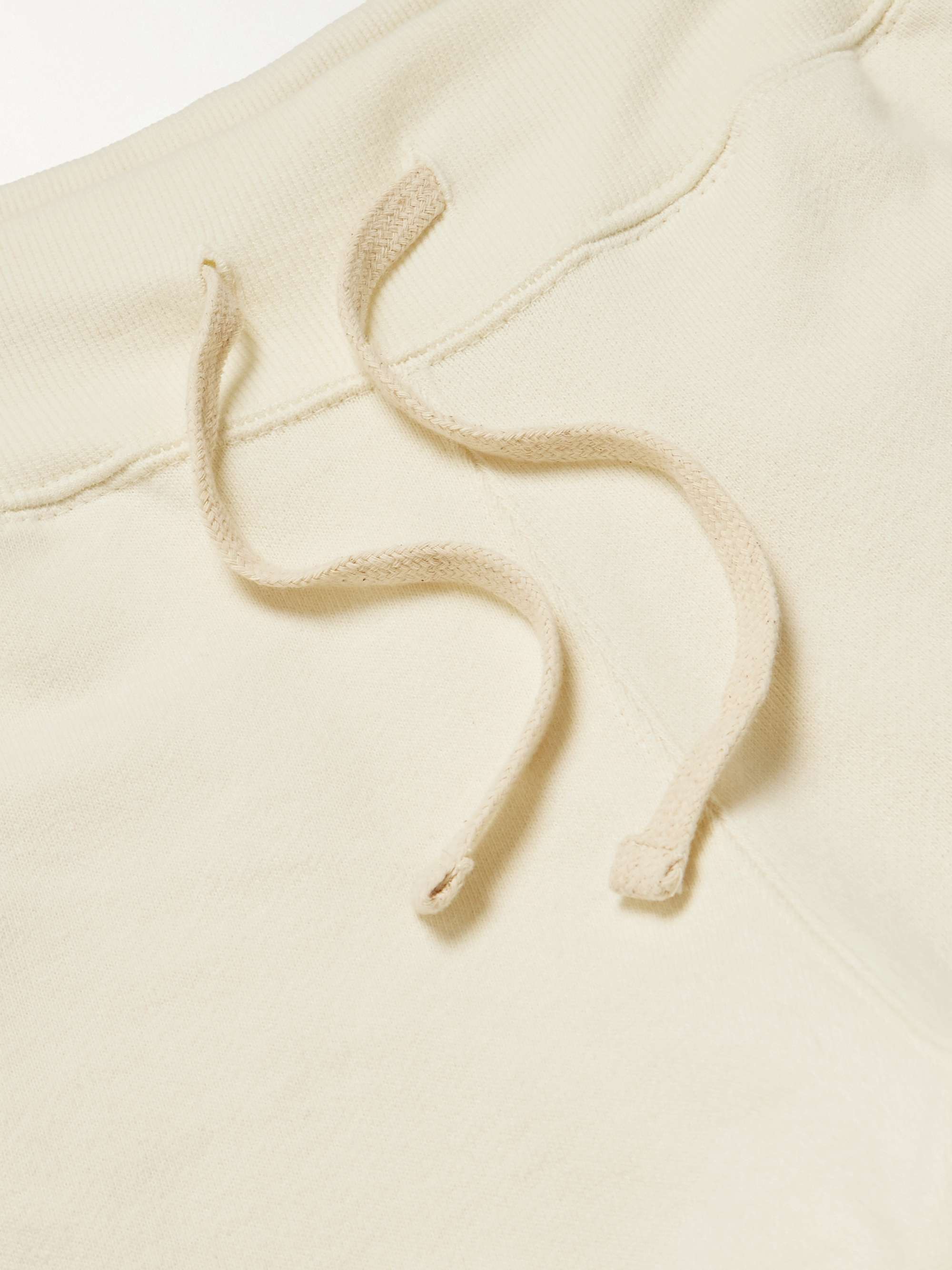 BEAMS PLUS Wide-Leg Cotton-Jersey Drawstring Shorts
