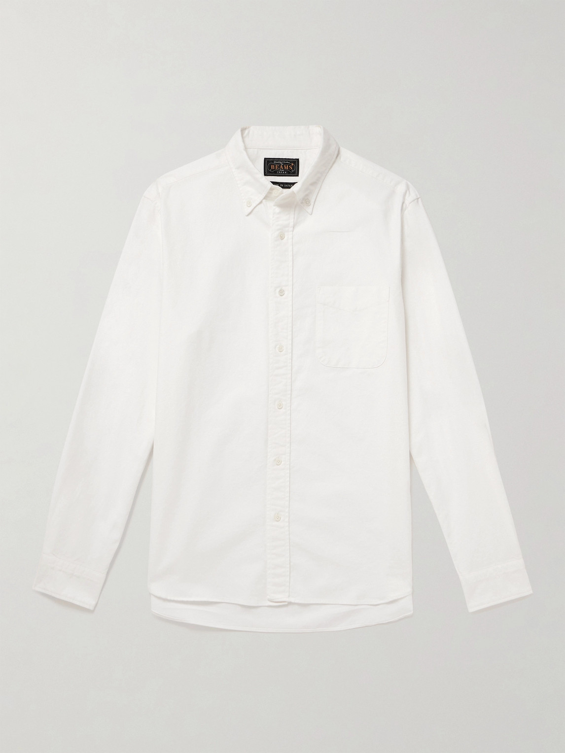 Beams Plus Button-Down Collar Cotton Oxford hirt - Men