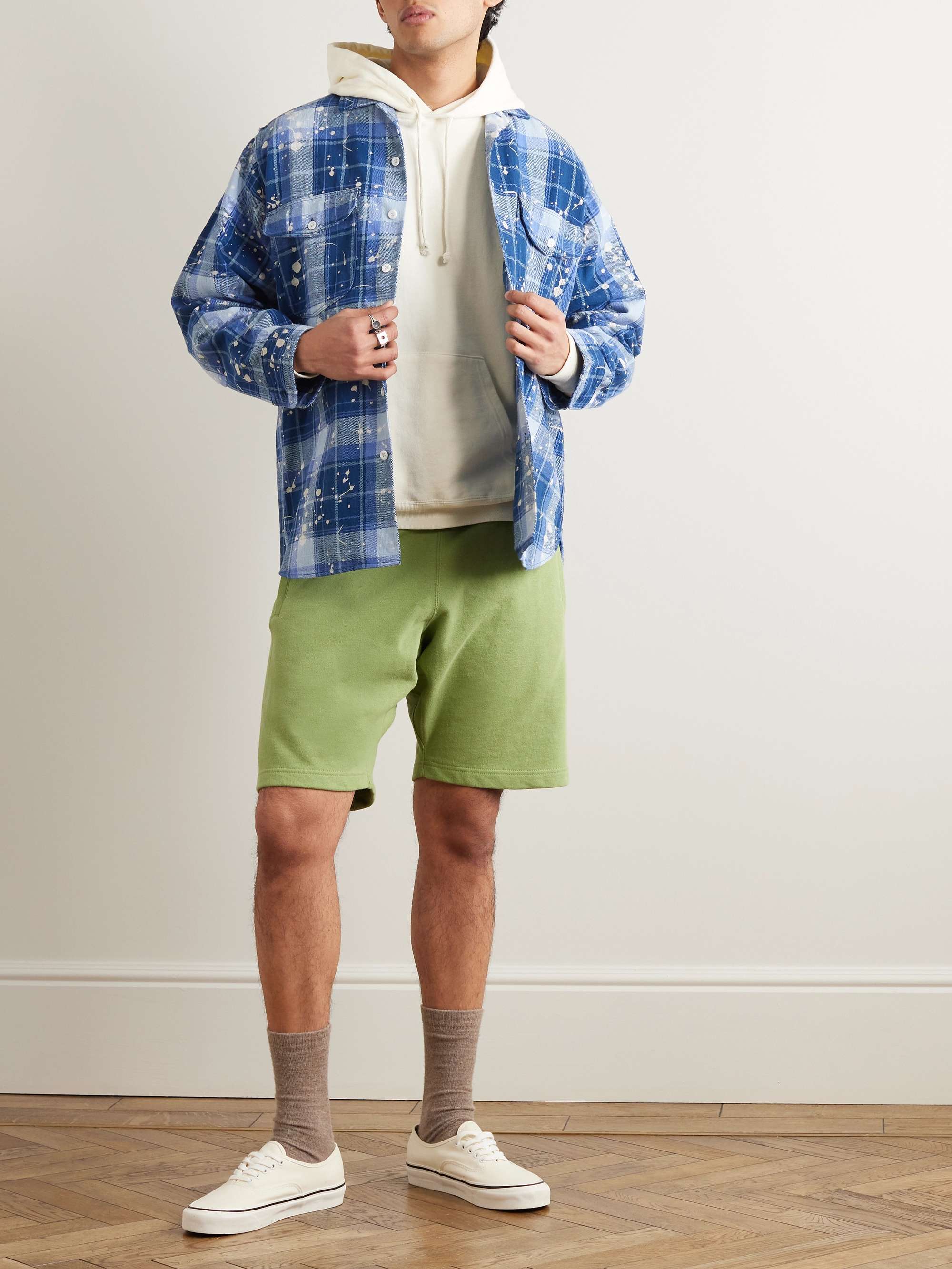 BEAMS PLUS Cotton-Jersey Hoodie
