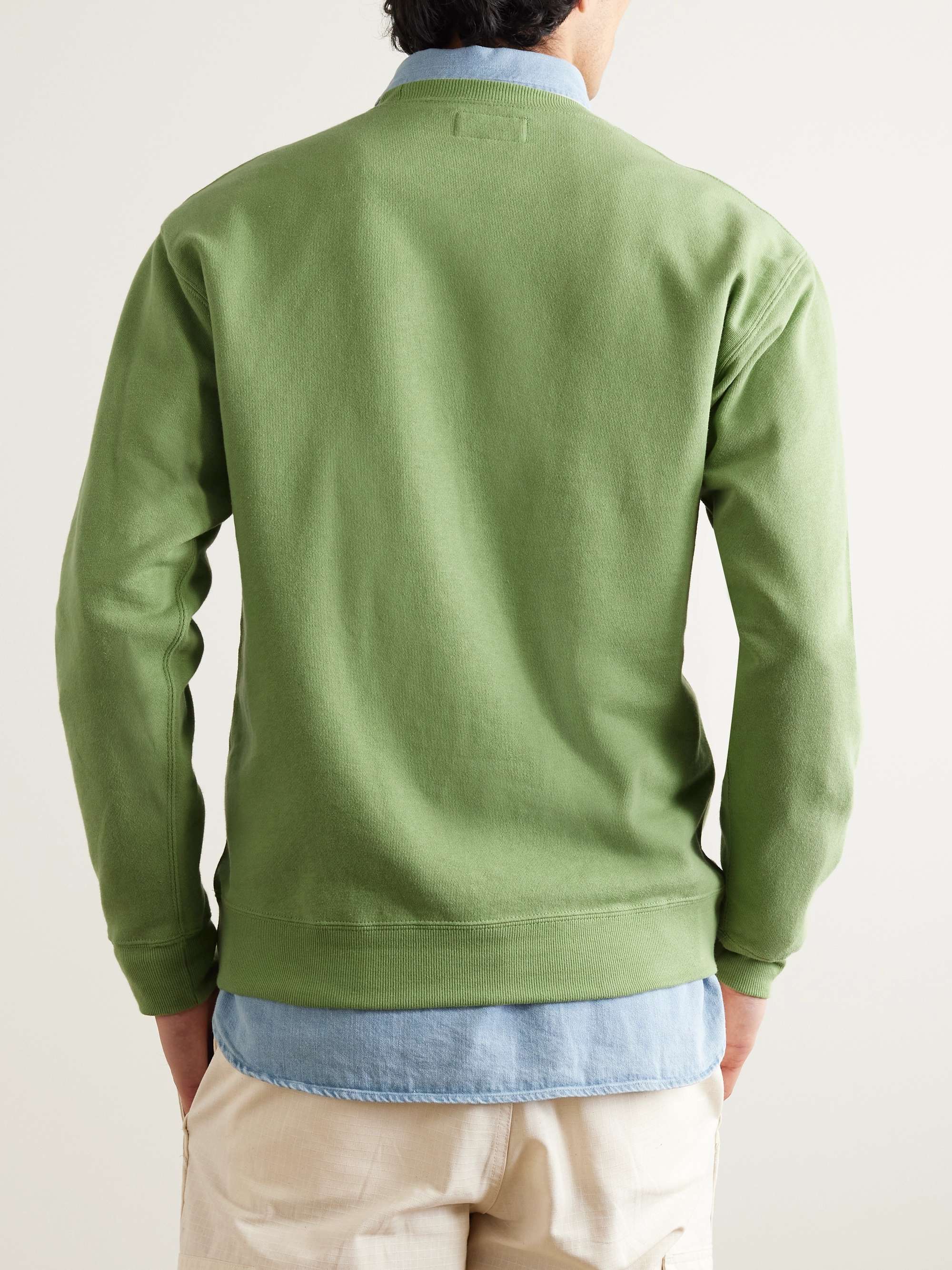 BEAMS PLUS Cotton-Jersey Sweatshirt