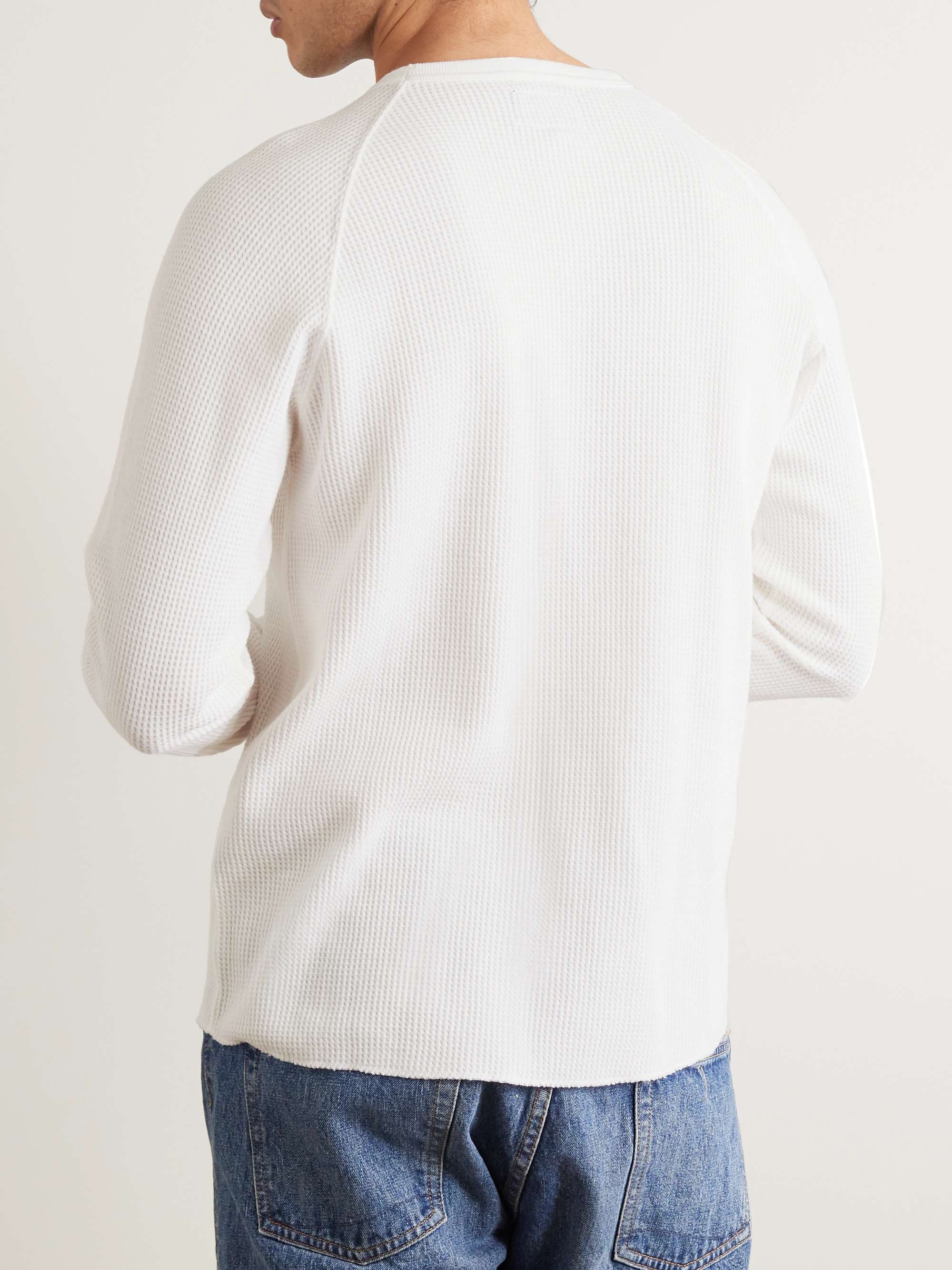 BEAMS PLUS Slim-Fit Waffle-Knit Cotton T-Shirt