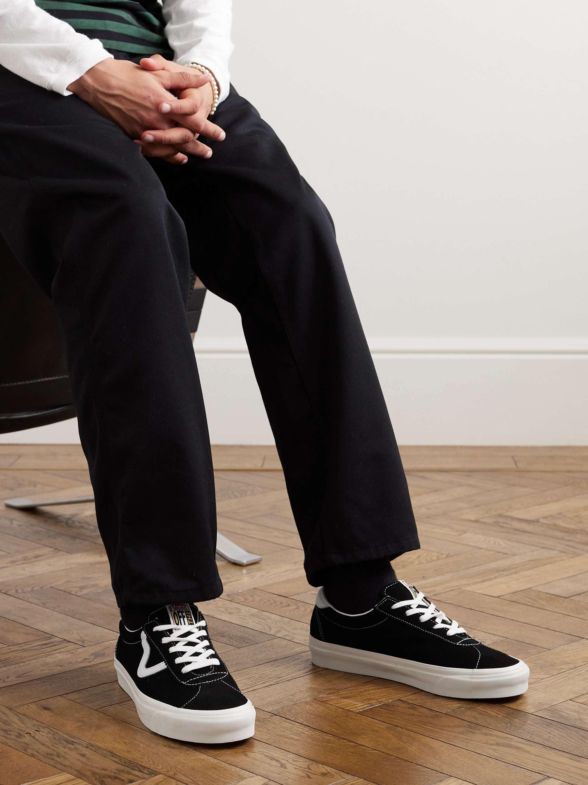 Subtropisch interval emotioneel VANS UA Anaheim Factory Style 73 DX Leather-Trimmed Suede Sneakers for Men  | MR PORTER