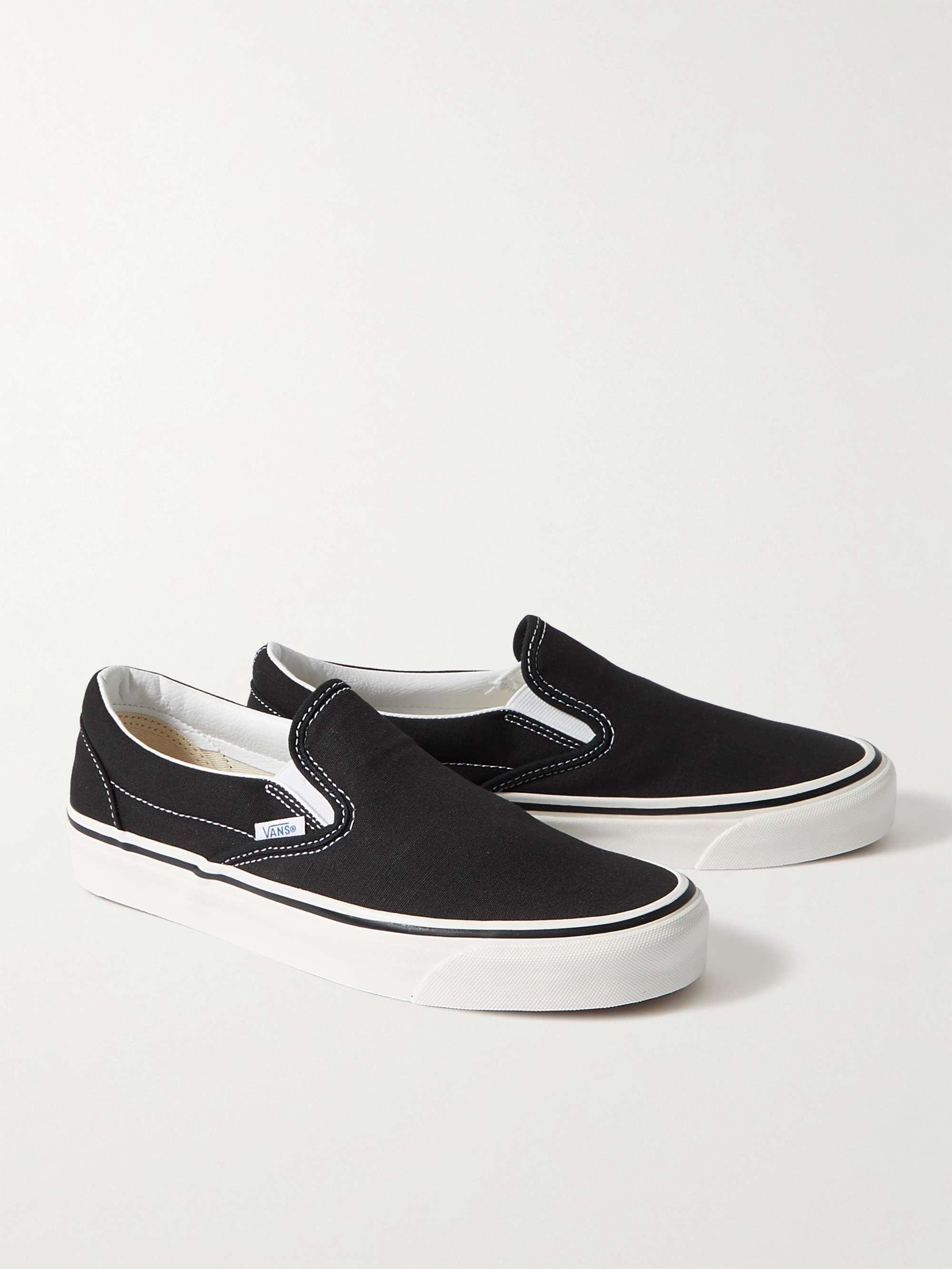 VANS Classic 98 DX Canvas Slip-On Sneakers for Men | MR PORTER