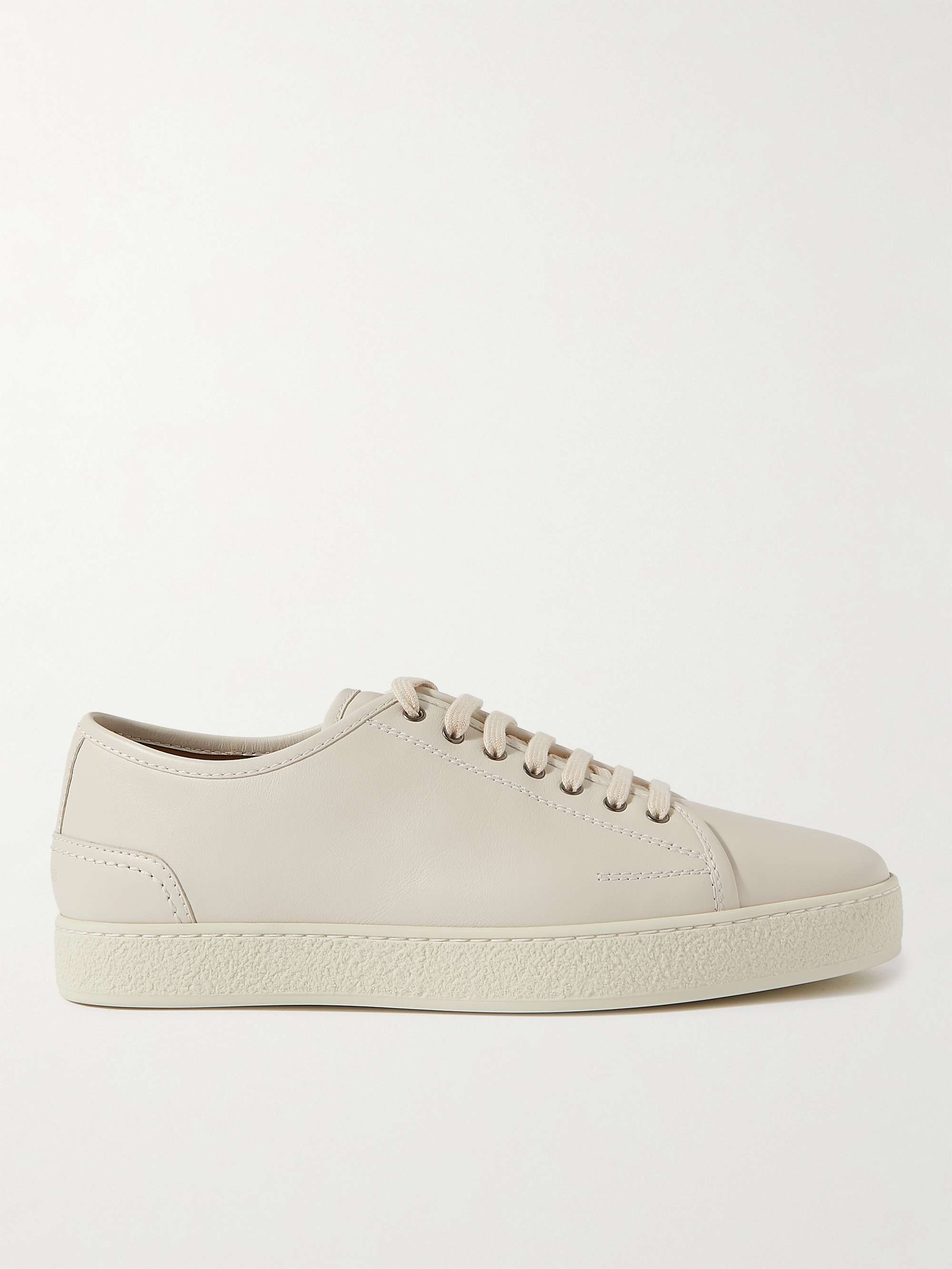 JOHN LOBB Stockwell Leather Sneakers for Men | MR PORTER