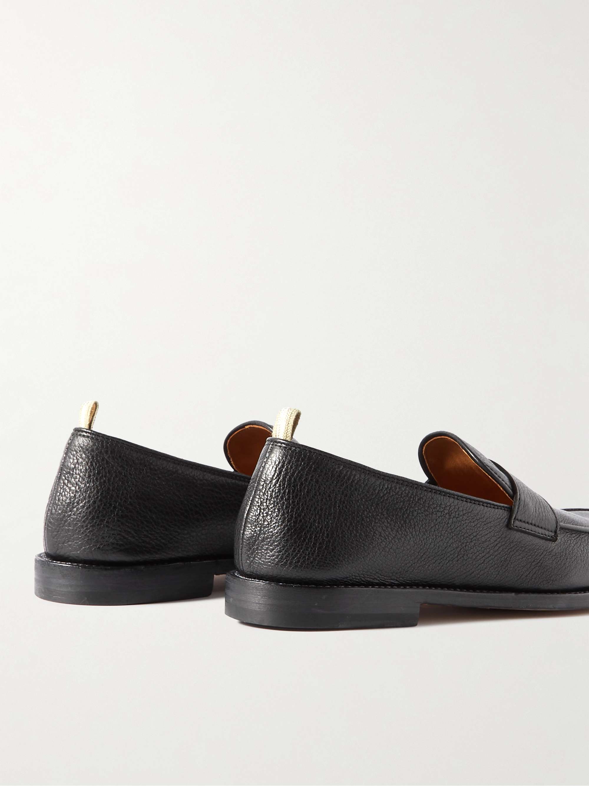 OFFICINE CREATIVE Opera Suede Penny Loafers