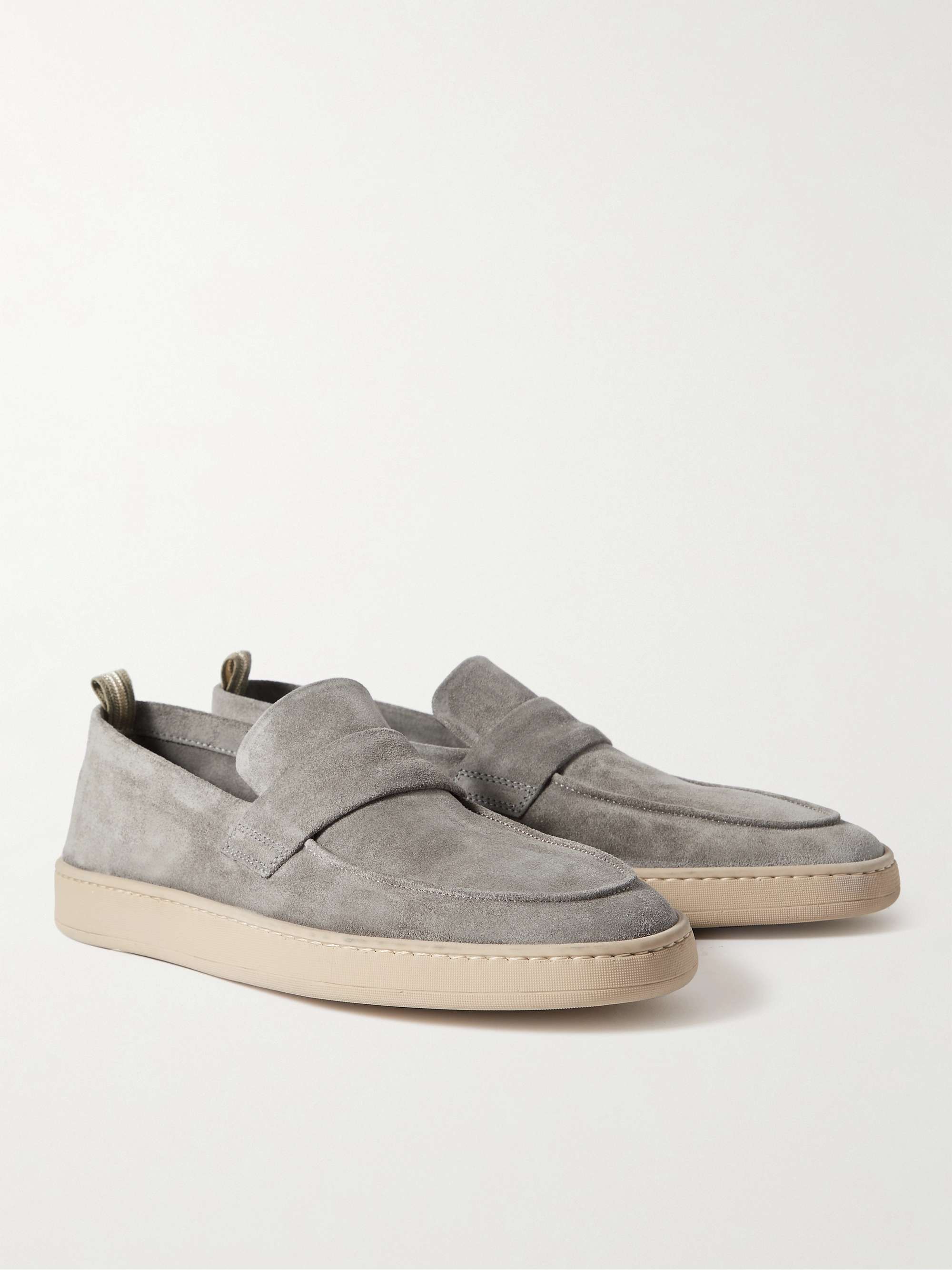 OFFICINE CREATIVE Herbie Suede Loafers