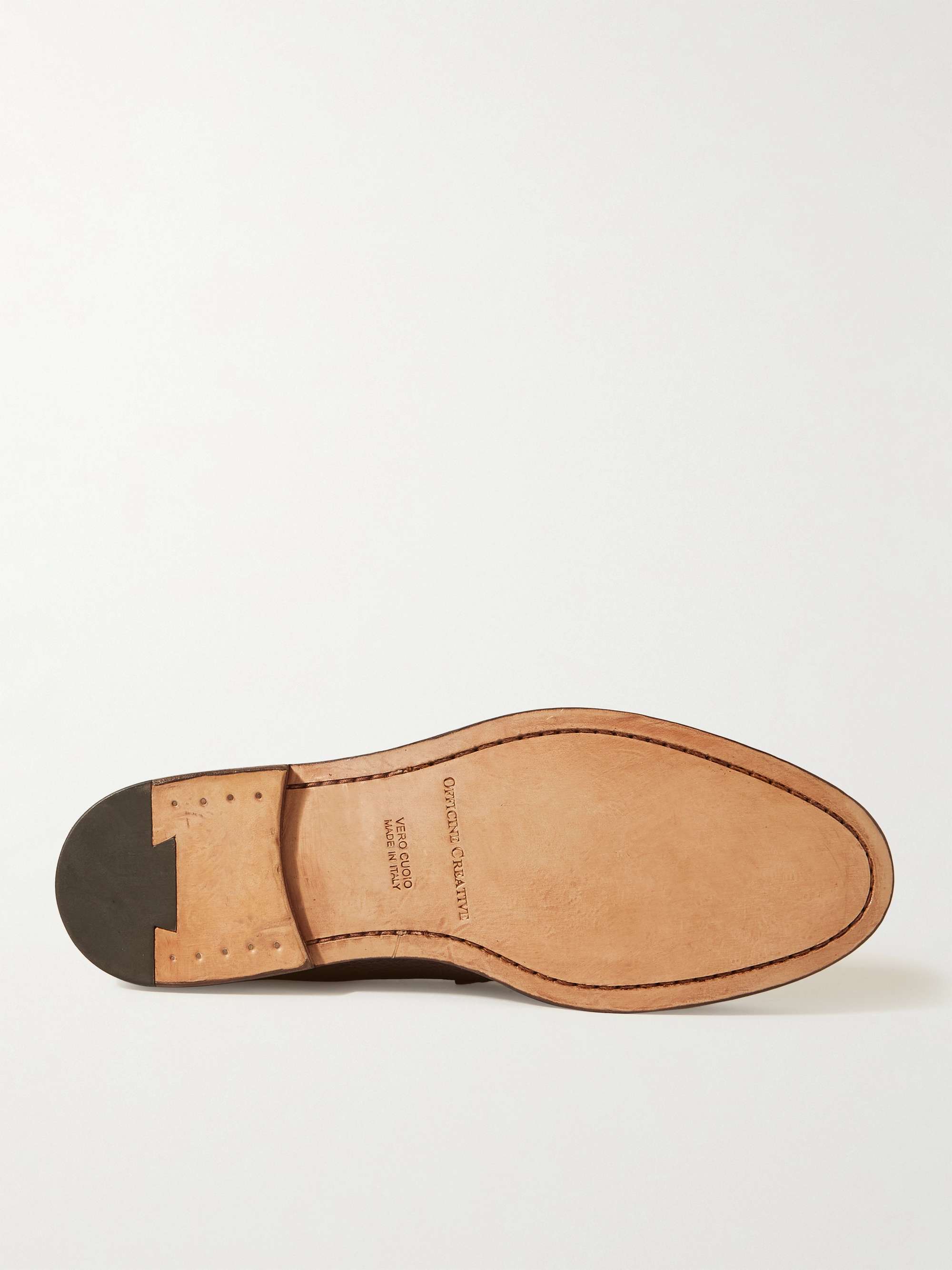 OFFICINE CREATIVE Opera Suede Penny Loafers
