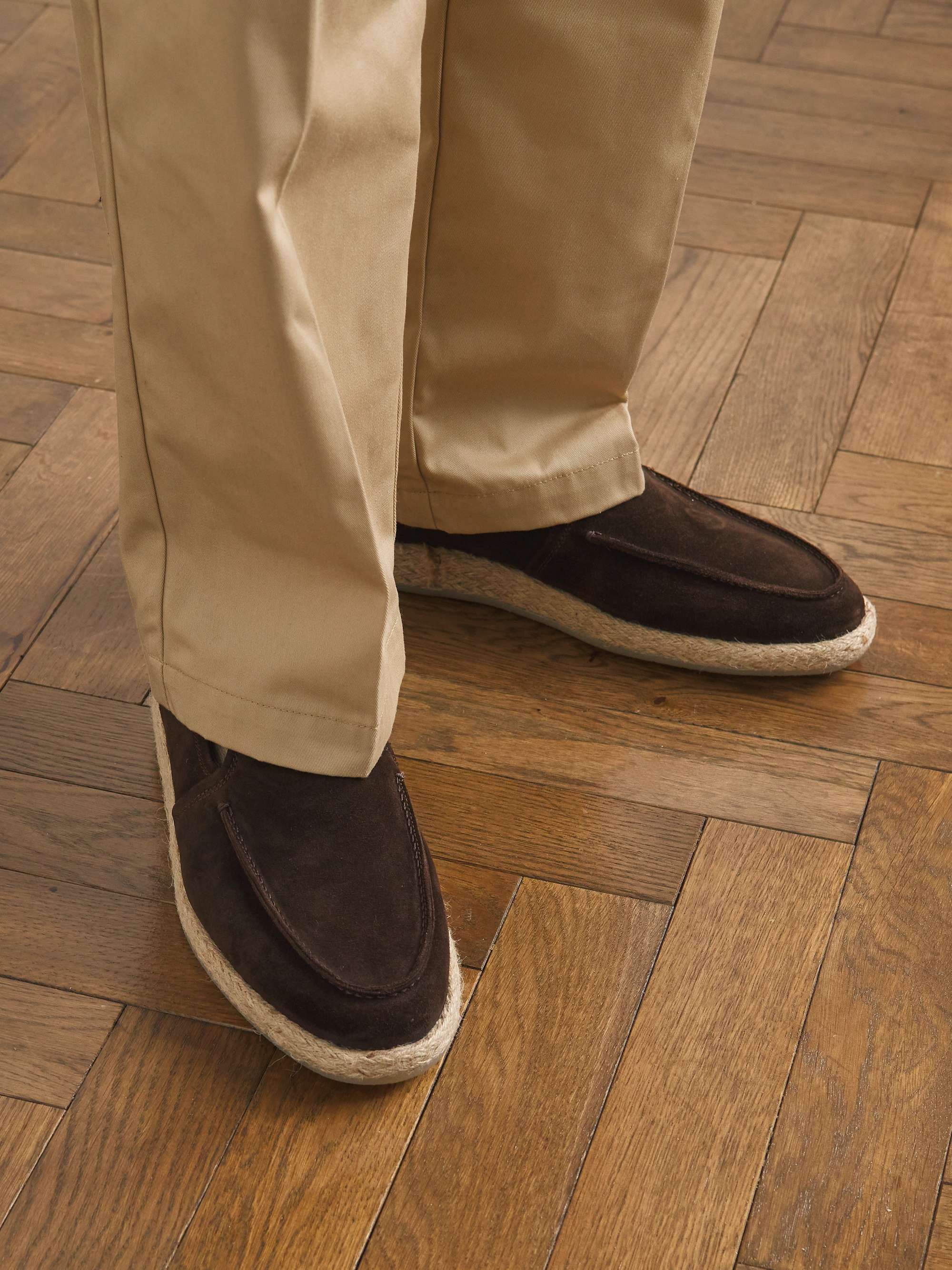 OFFICINE CREATIVE Suede Espadrilles