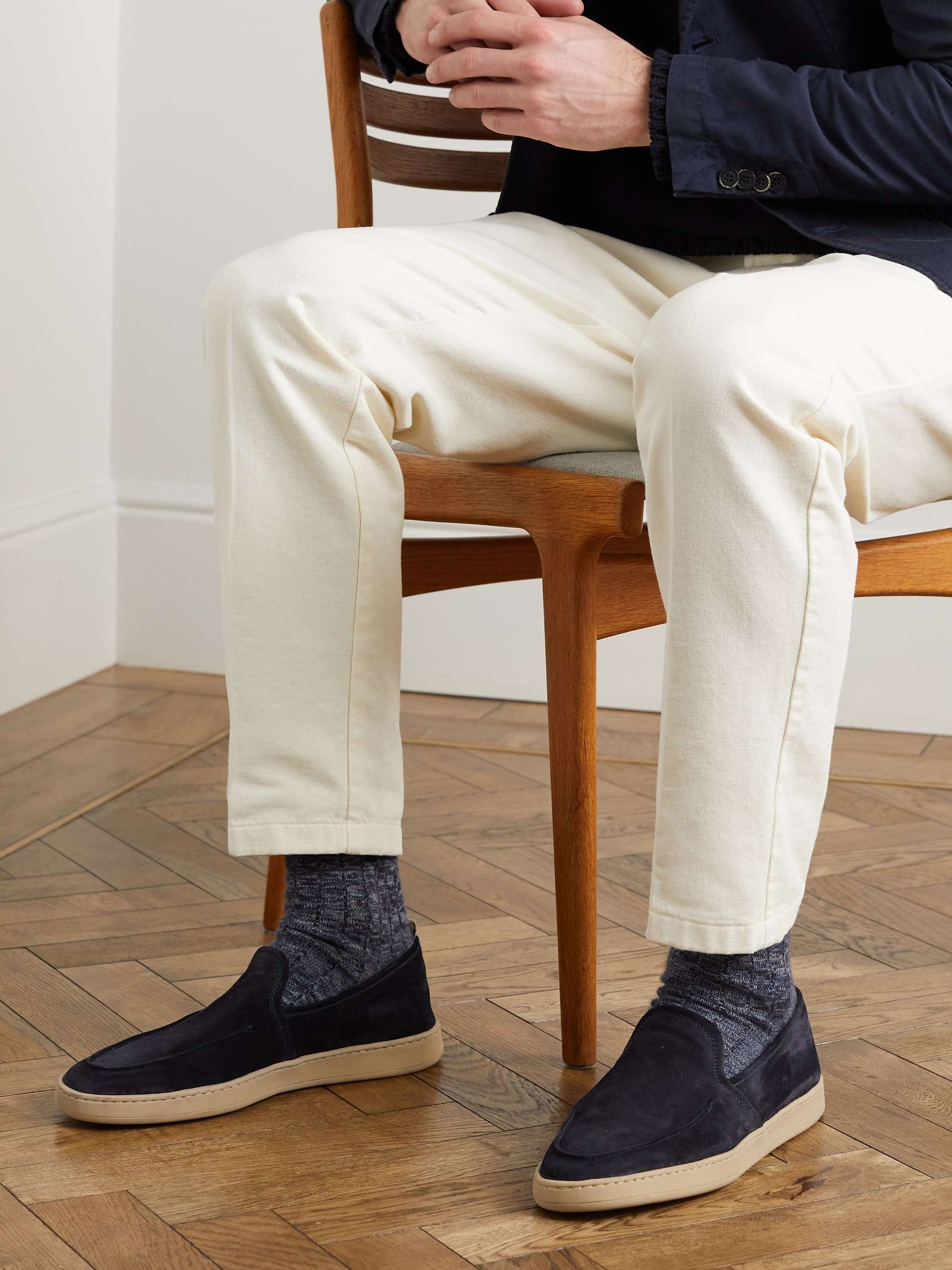 OFFICINE CREATIVE Herbie Suede Loafers