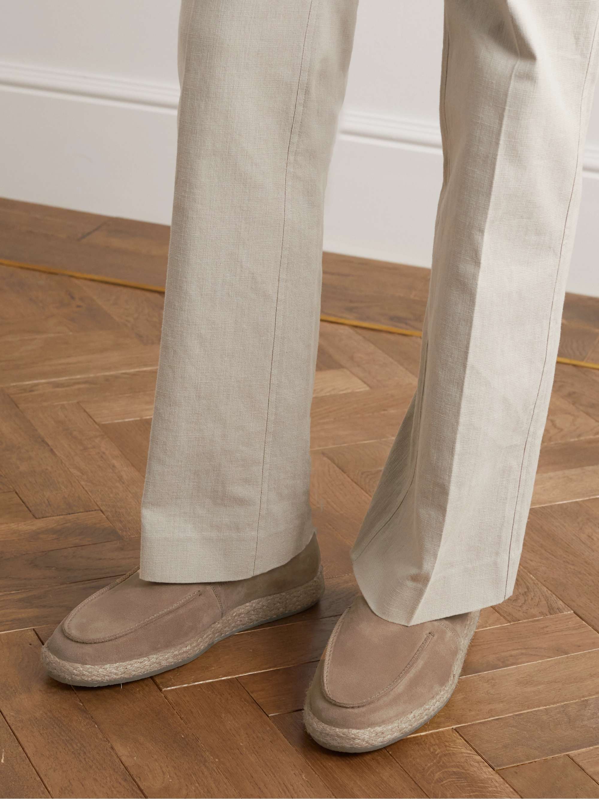 OFFICINE CREATIVE Suede Espadrilles